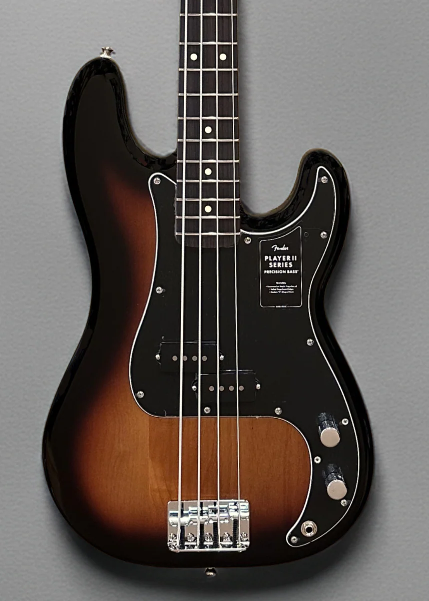 Player II Precision Bass - 3 Color Sunburst w/Rosewood - Image 2