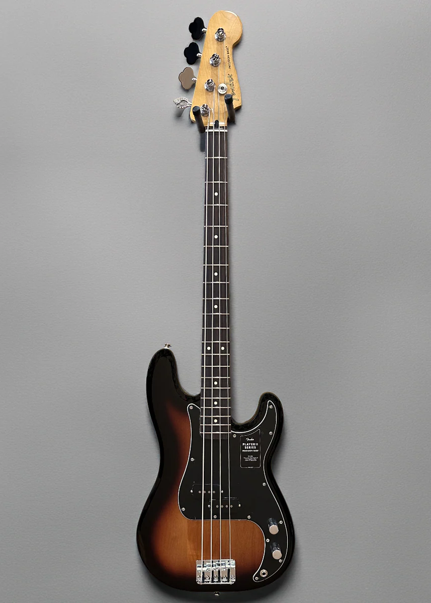 Player II Precision Bass - 3 Color Sunburst w/Rosewood - Image 3