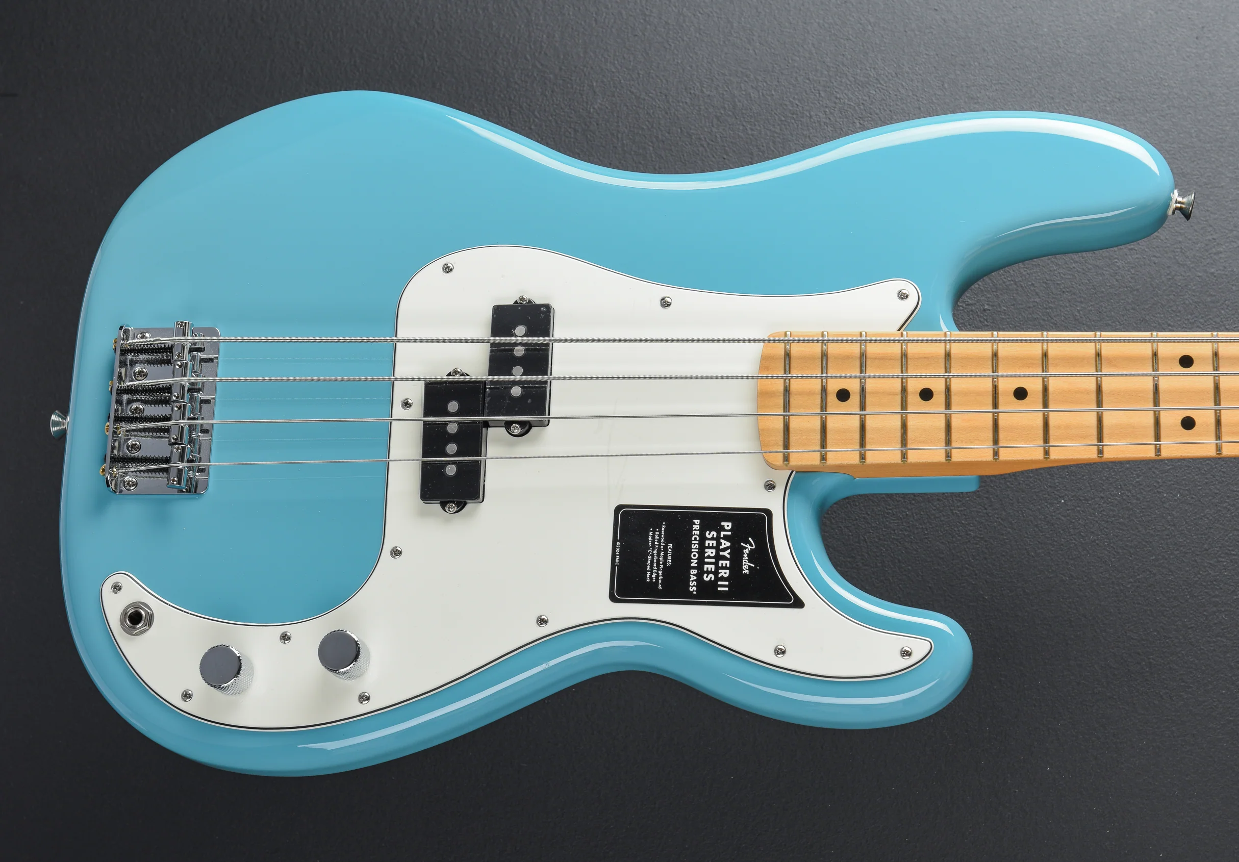 Player II Precision Bass - Aquatone Blue w/Maple