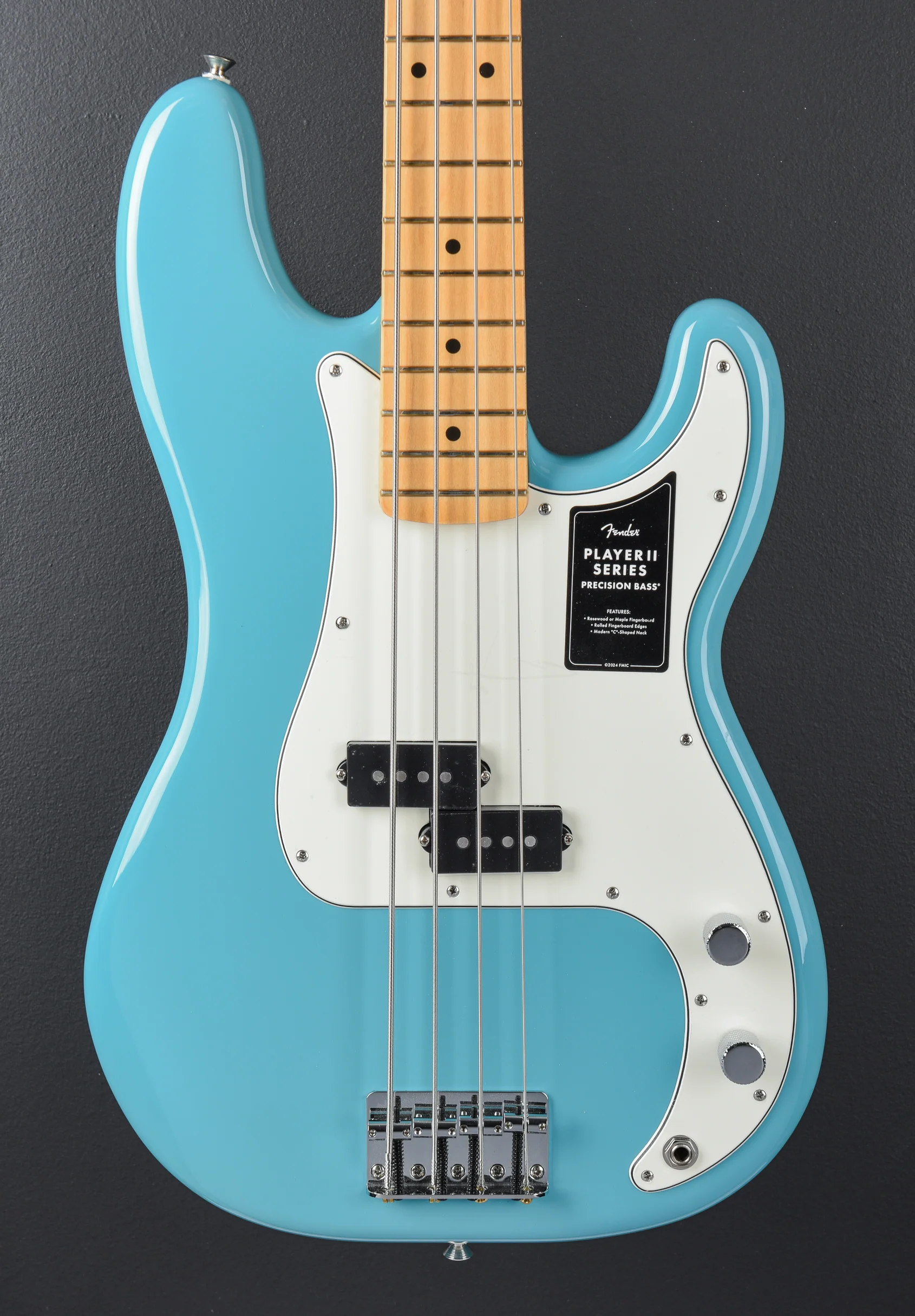Player II Precision Bass - Aquatone Blue w/Maple - Image 2