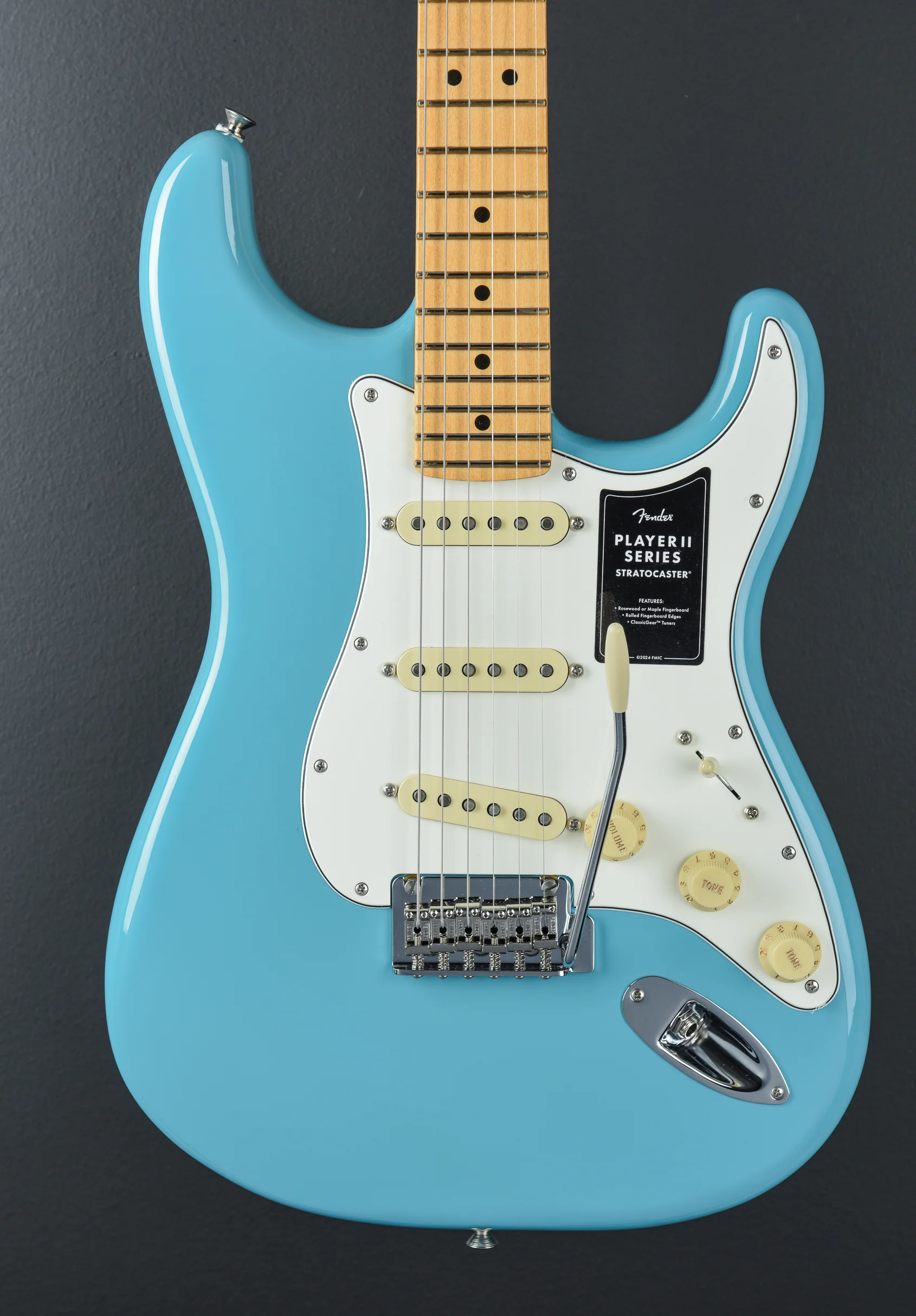 Player II Stratocaster - Aquatone Blue w/Maple - Image 2