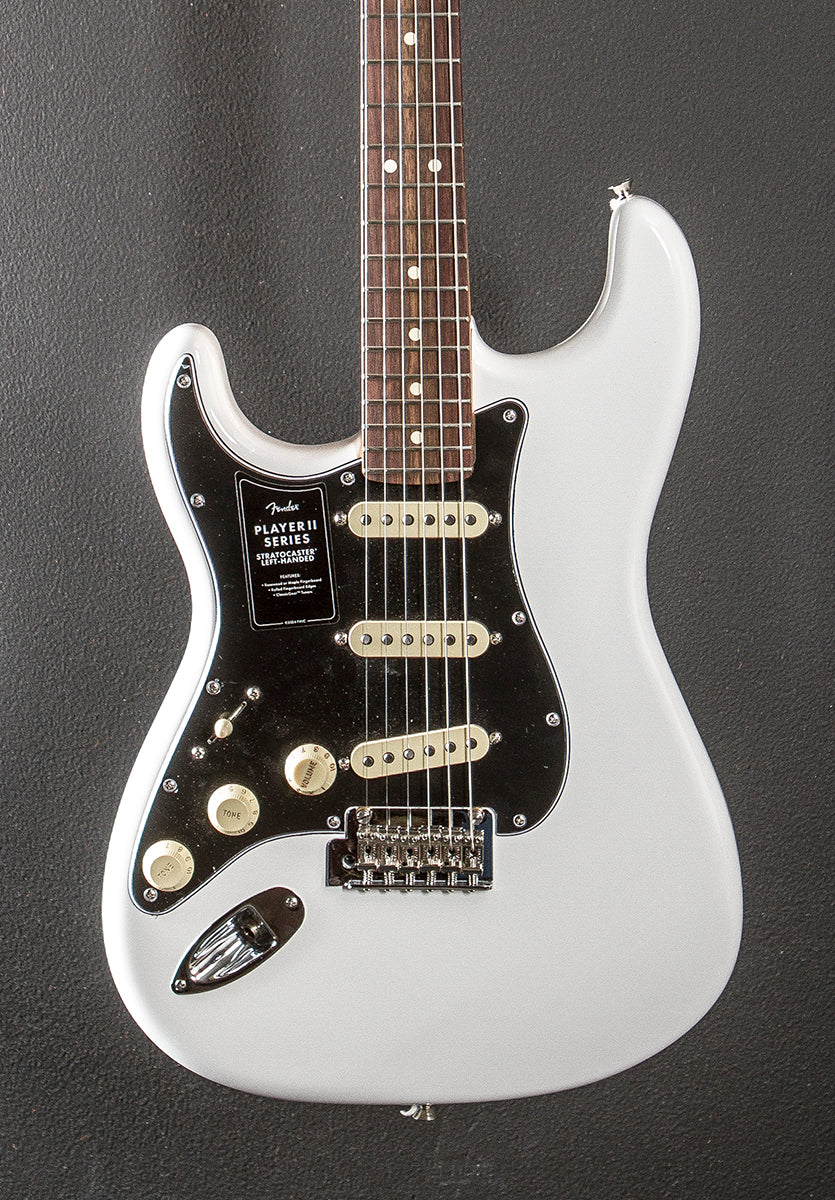 Player II Stratocaster Left Hand - Polar White w/Rosewood - Image 2