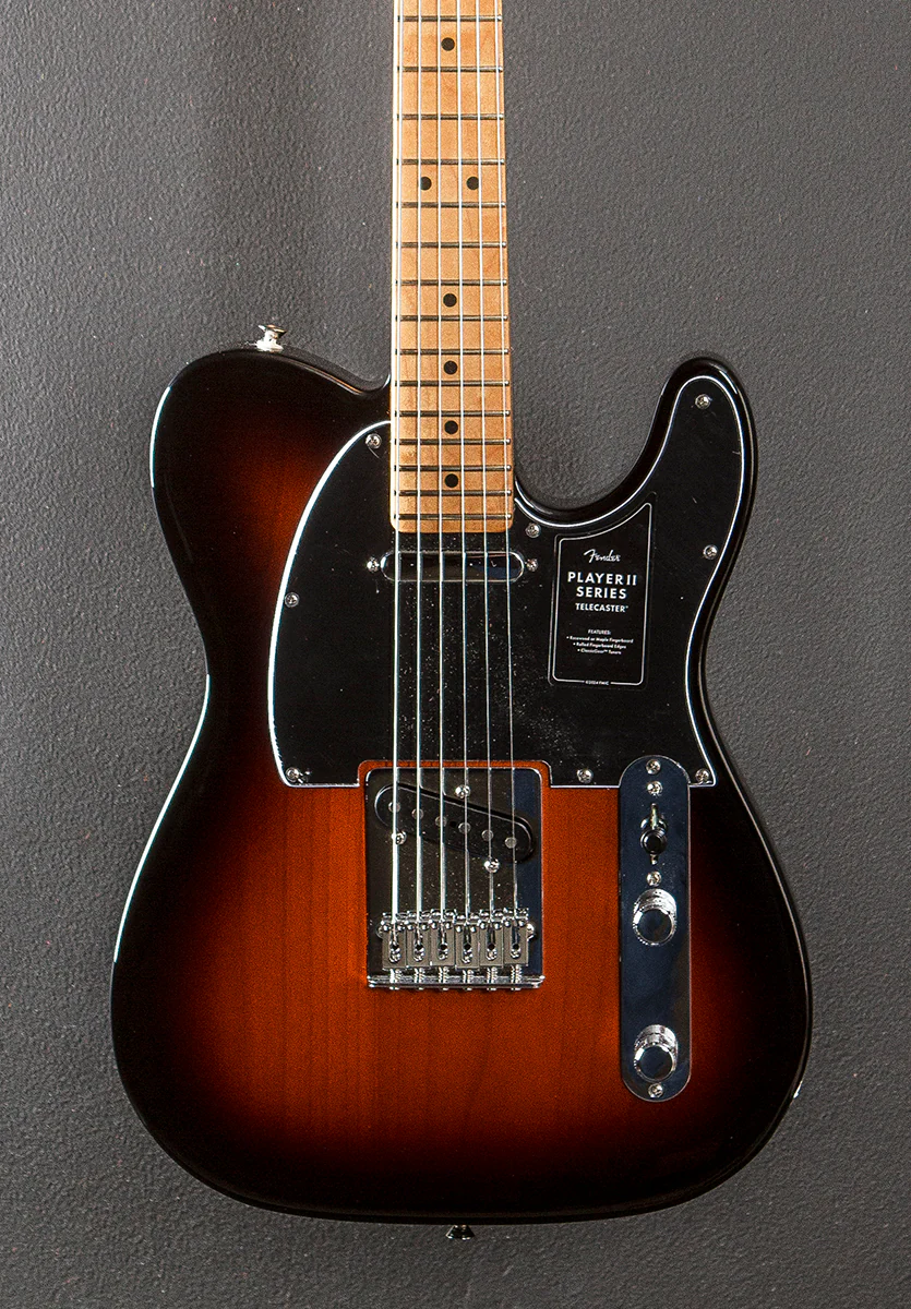 Player II Telecaster - 3 Color Sunburst w/Maple - Image 2