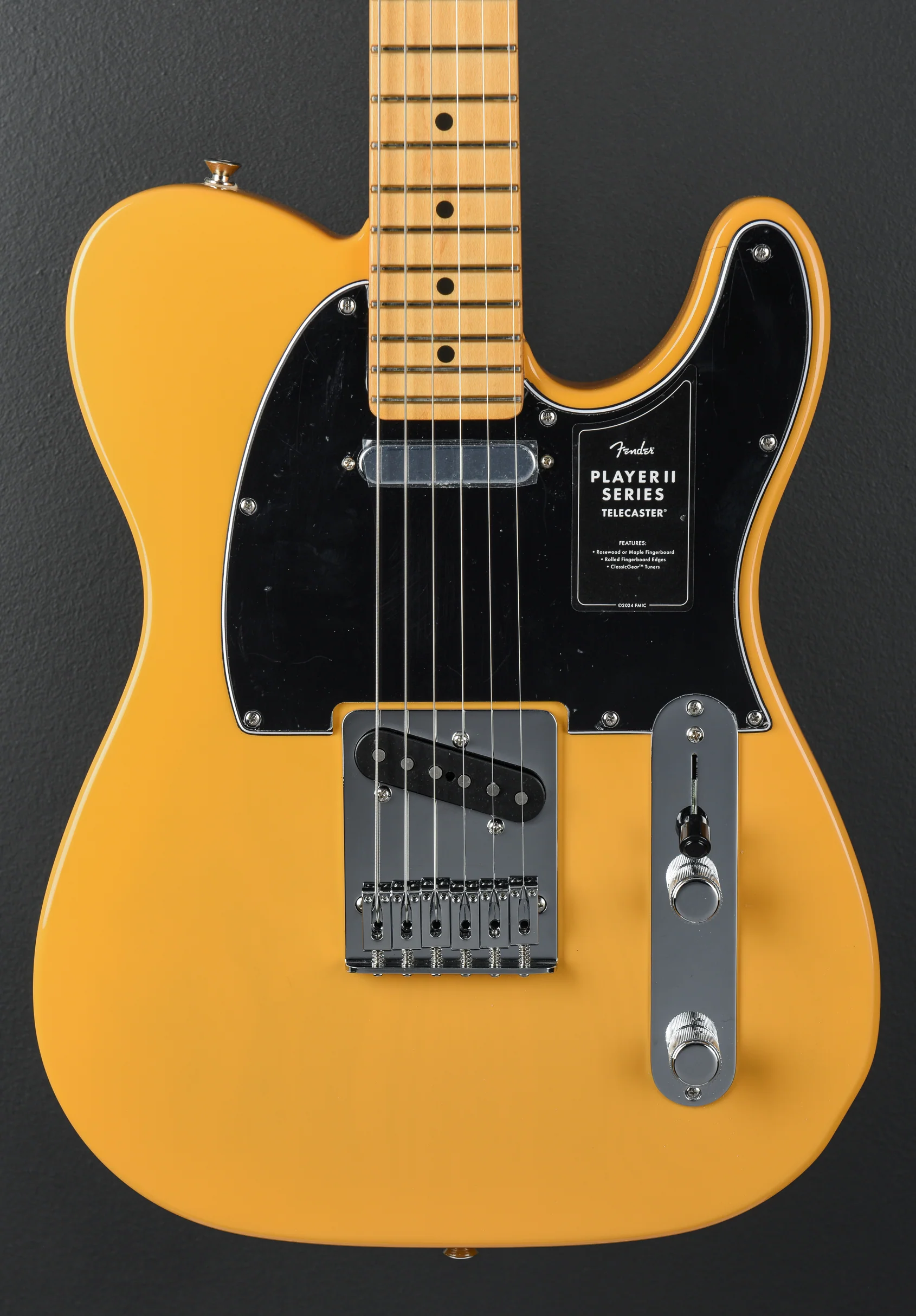 Player II Telecaster - Butterscotch Blonde w/Maple - Image 2