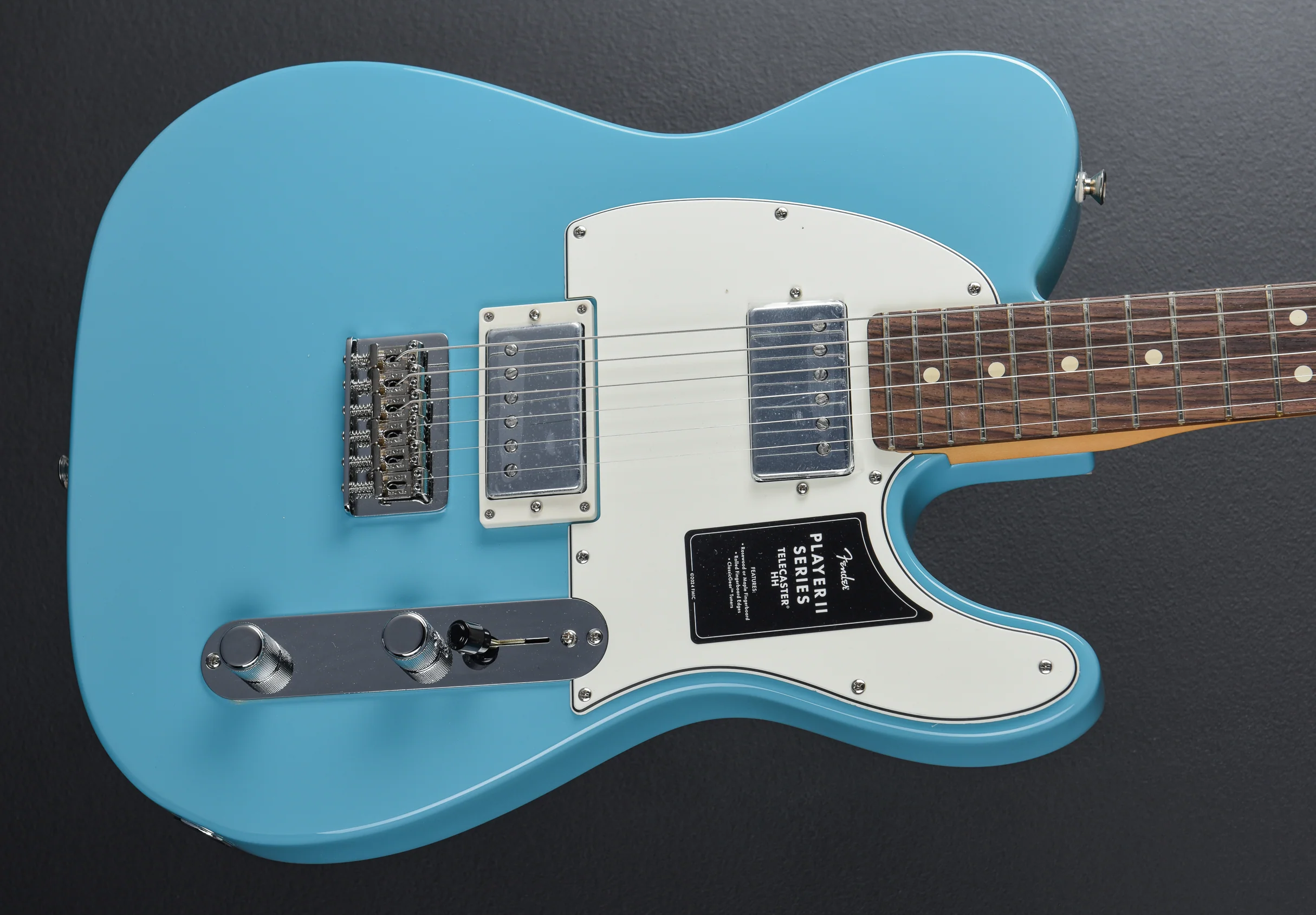 Player II Telecaster HH - Aquatone Blue w/Rosewood