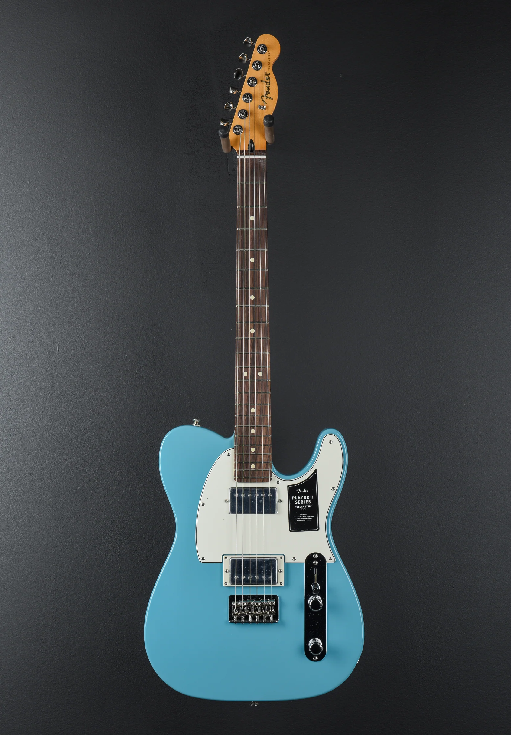 Player II Telecaster HH - Aquatone Blue w/Rosewood - Image 3