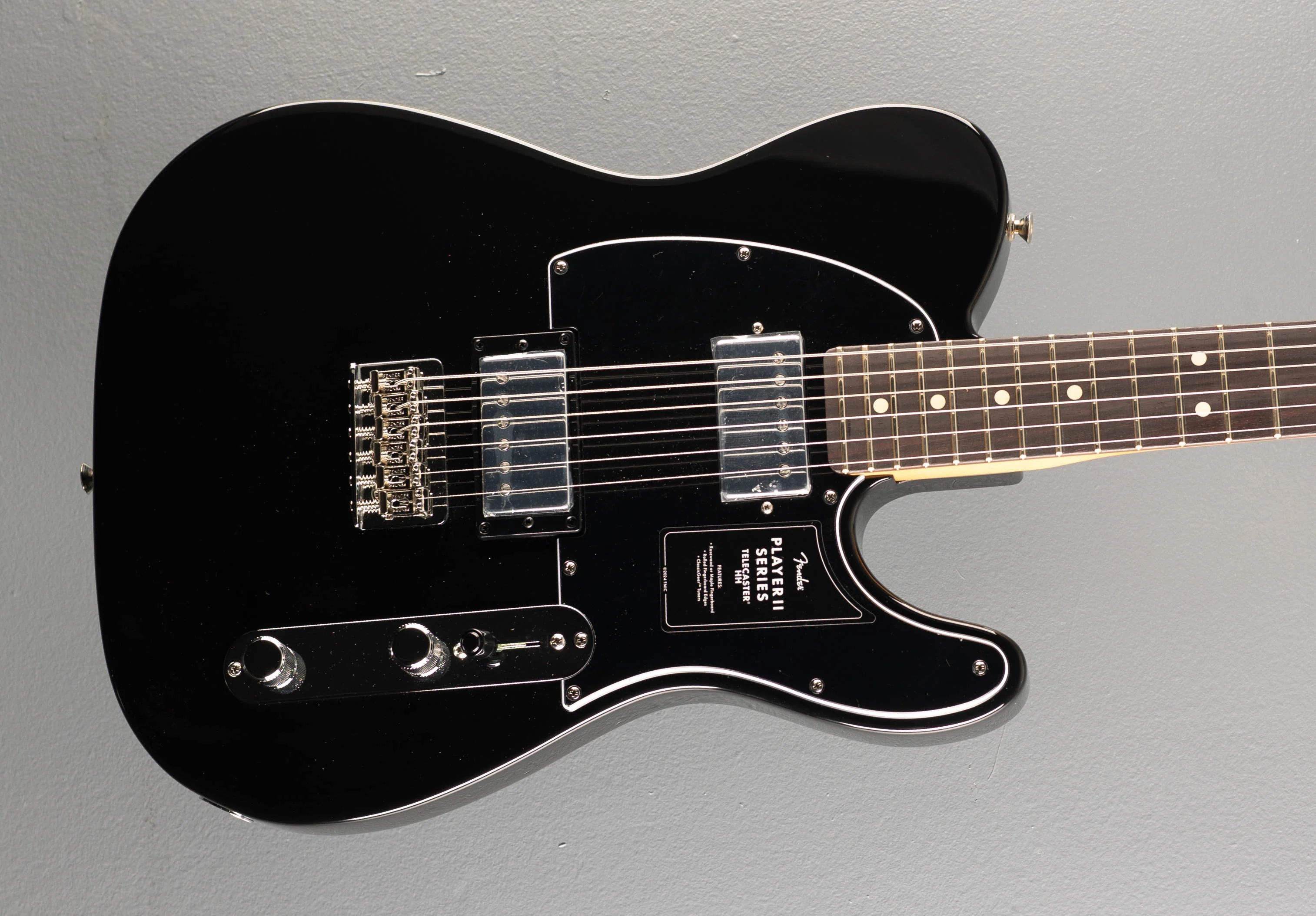 Player II Telecaster HH - Black w/Rosewood