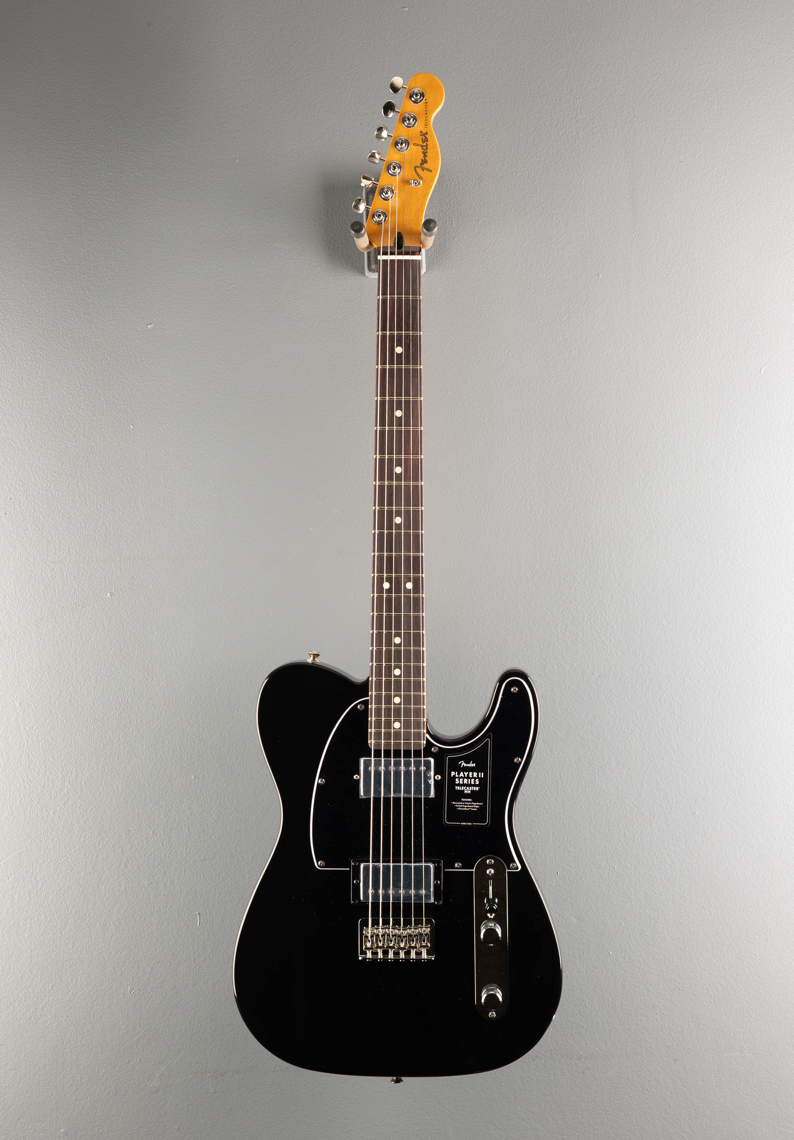 Player II Telecaster HH - Black w/Rosewood - Image 3