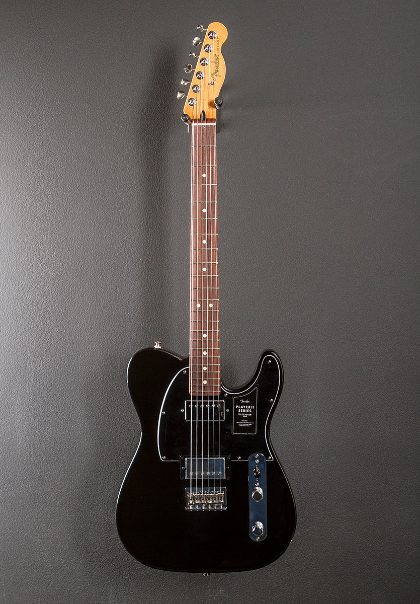 Player II Telecaster HH - Black w/Rosewood - Image 3