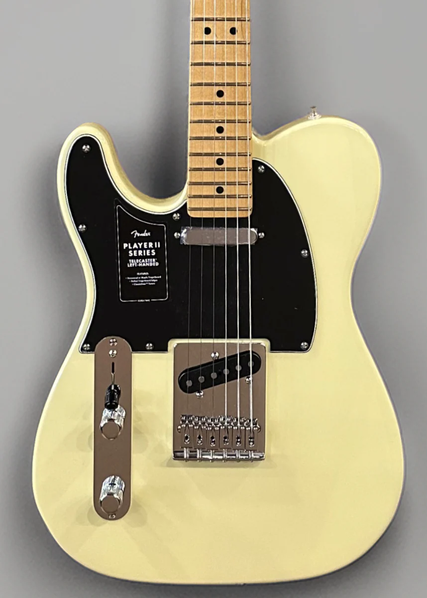 Player II Telecaster - Hialeah Yellow w/Maple Left Hand - Image 2
