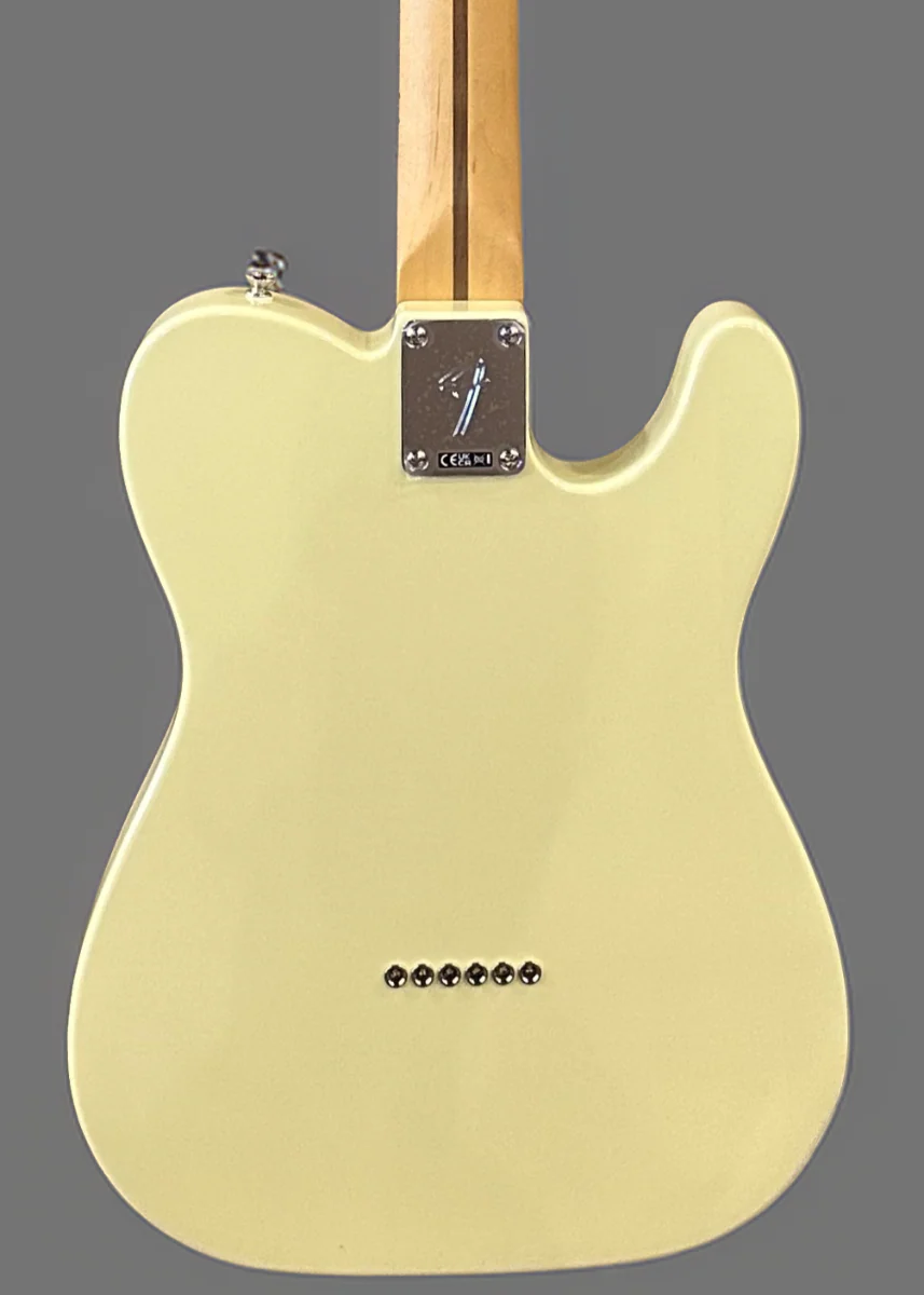 Player II Telecaster - Hialeah Yellow w/Maple Left Hand - Image 4
