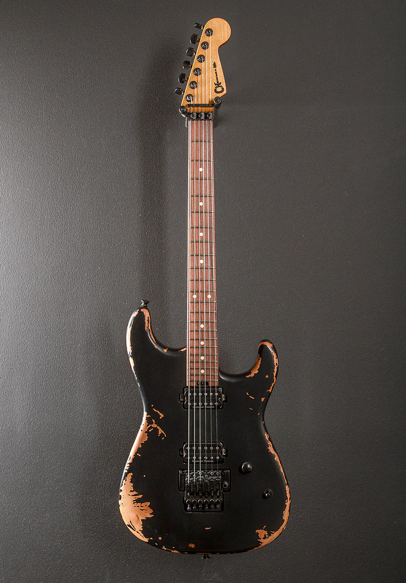 Pro-Mod Relic San Dimas Style 1 HH FR PF - Weathered Black - Image 3