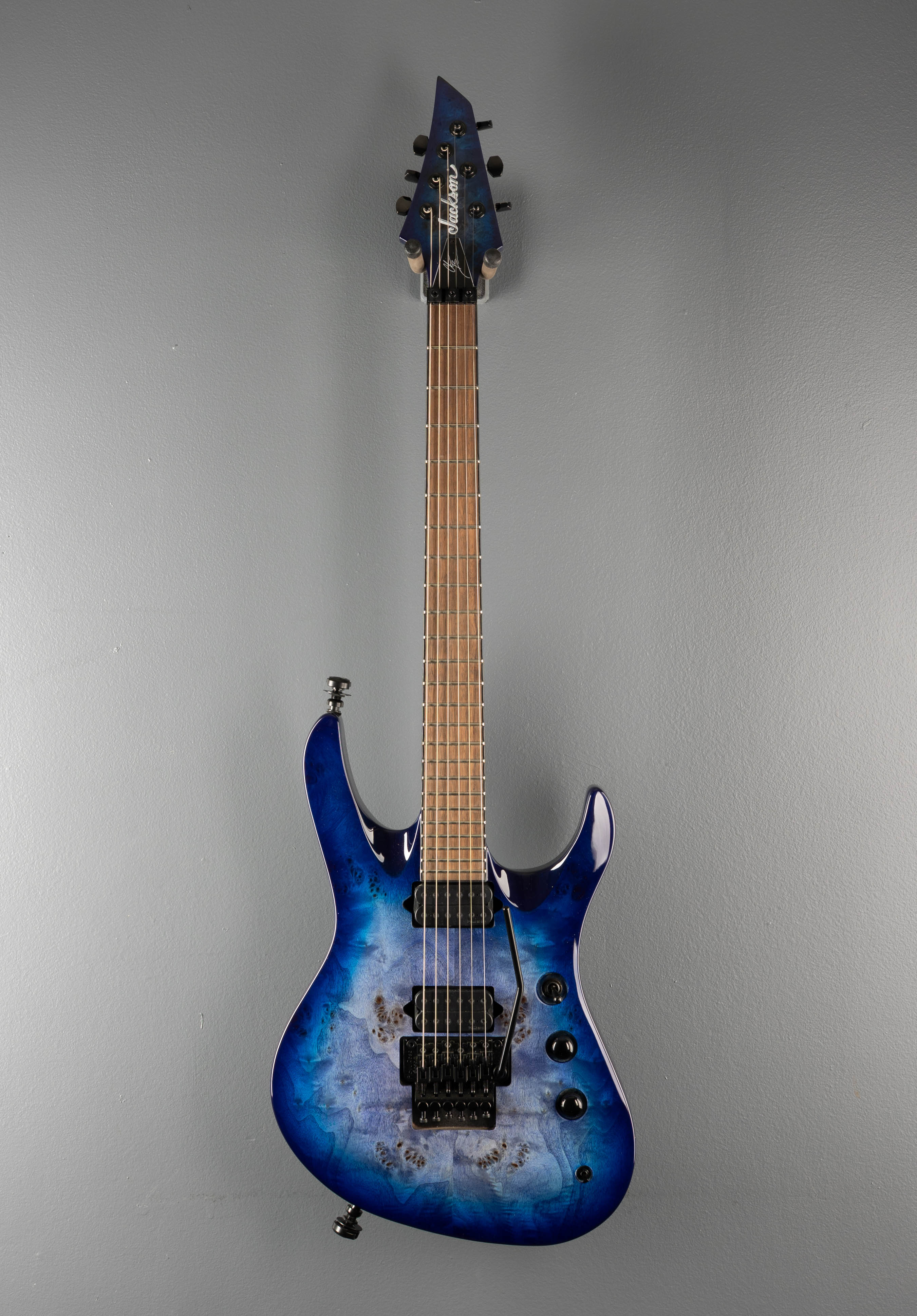 Pro Series Signature Chris Broderick Soloist 6P - Transparent Blue - Image 3