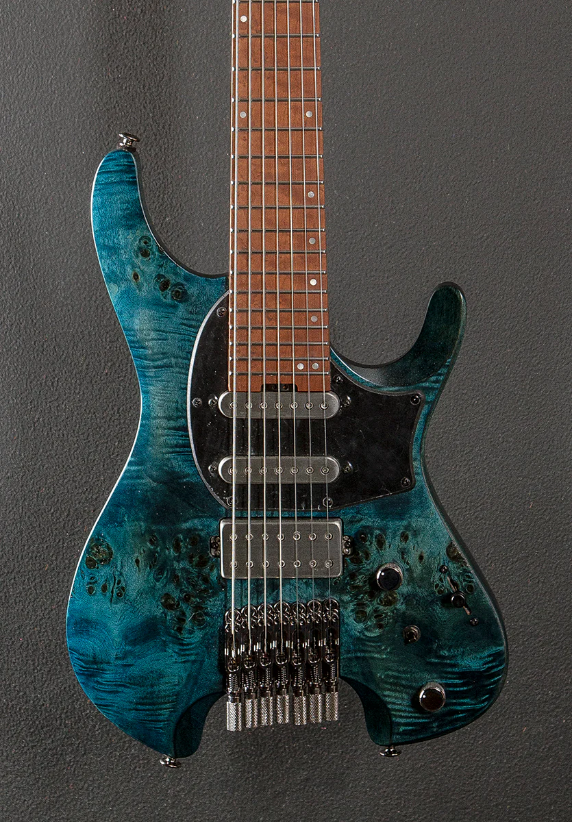 Q547PB 7 String - Cosmic Blue Low Gloss - Image 2