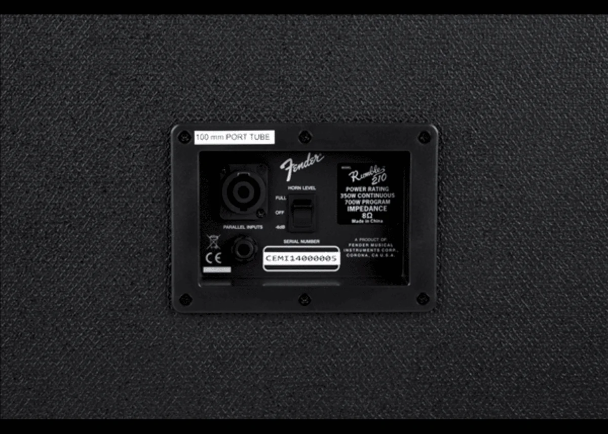 Rumble™ 210 Cabinet, Black - Image 3