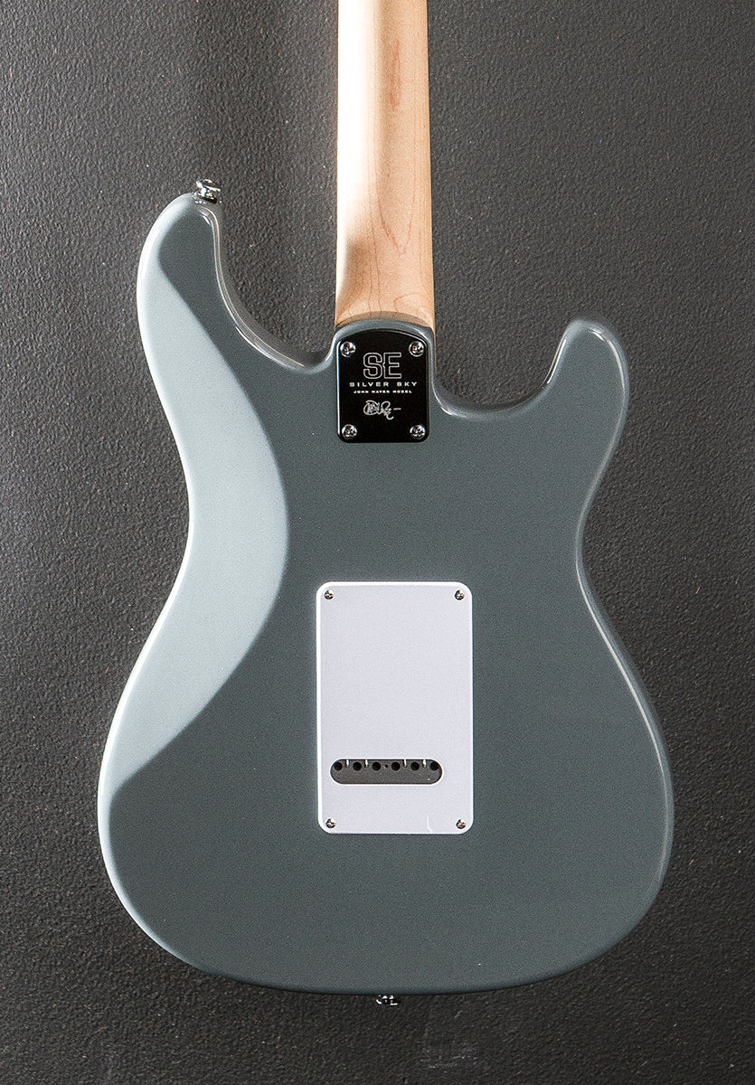 SE Silver Sky w/Rosewood Left Hand - Storm Gray - Image 4