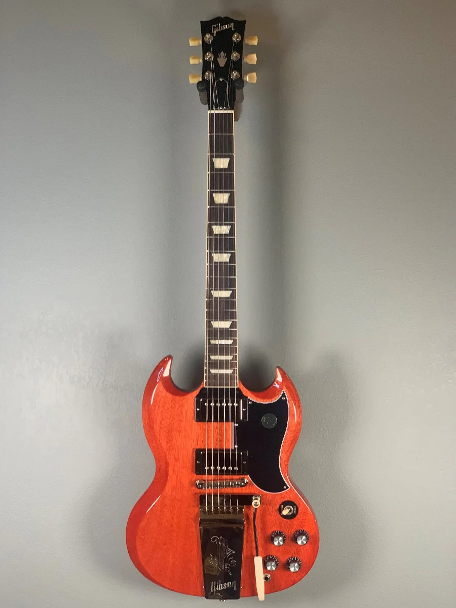 SG Standard '61 Maestro Vibrola-Vintage Cherry - Image 3