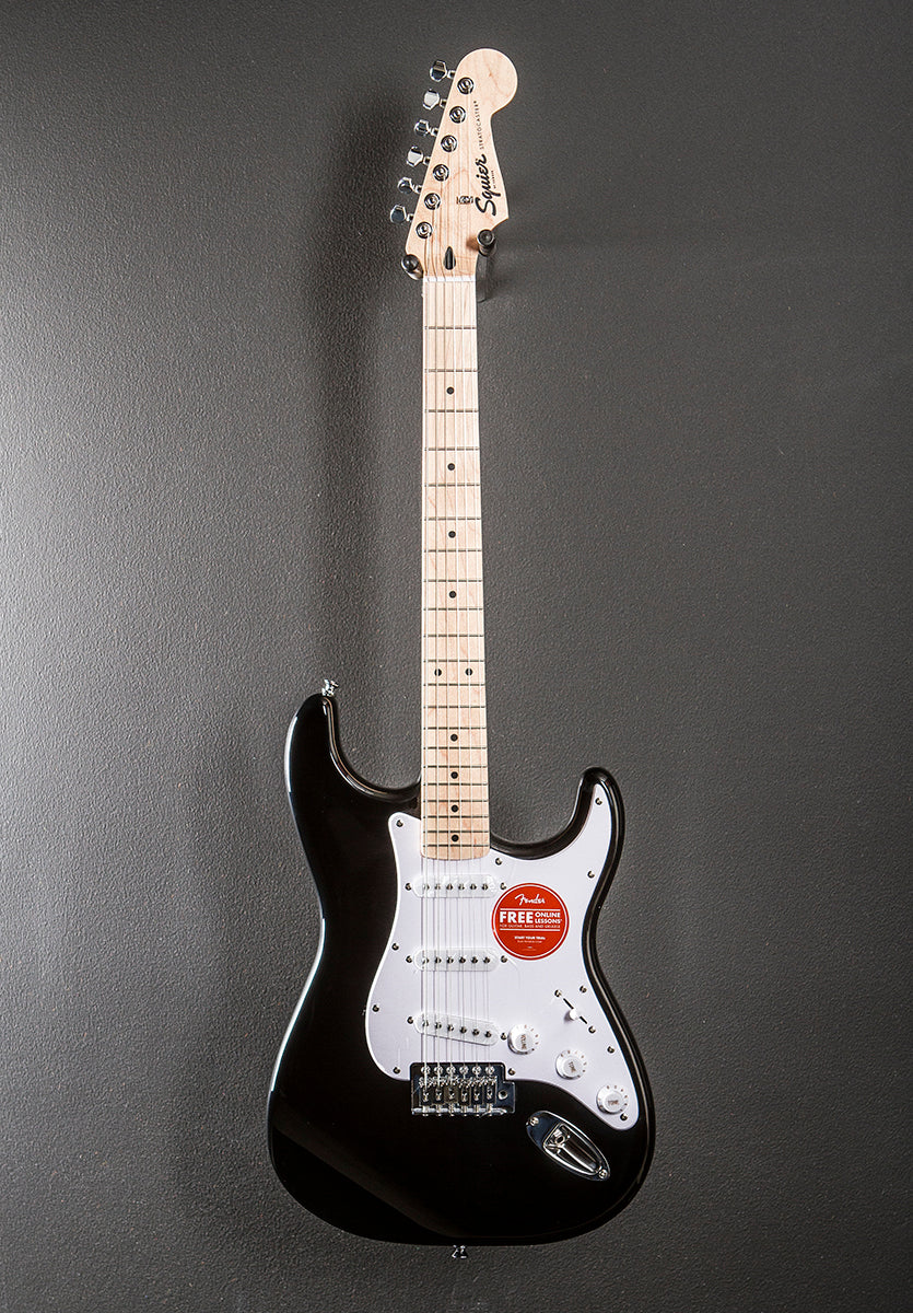 Sonic Stratocaster - Black w/Maple - Image 2