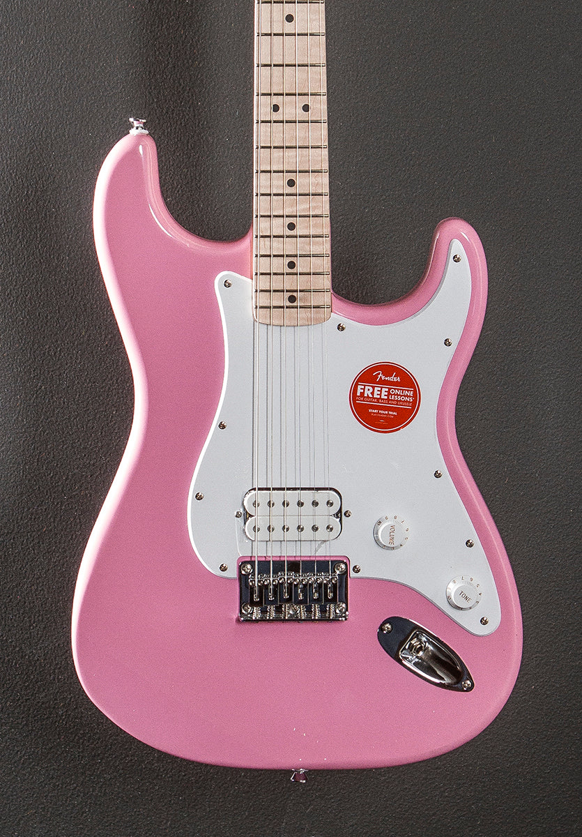 Sonic Stratocaster HT H - Flash Pink w/Maple - Image 2