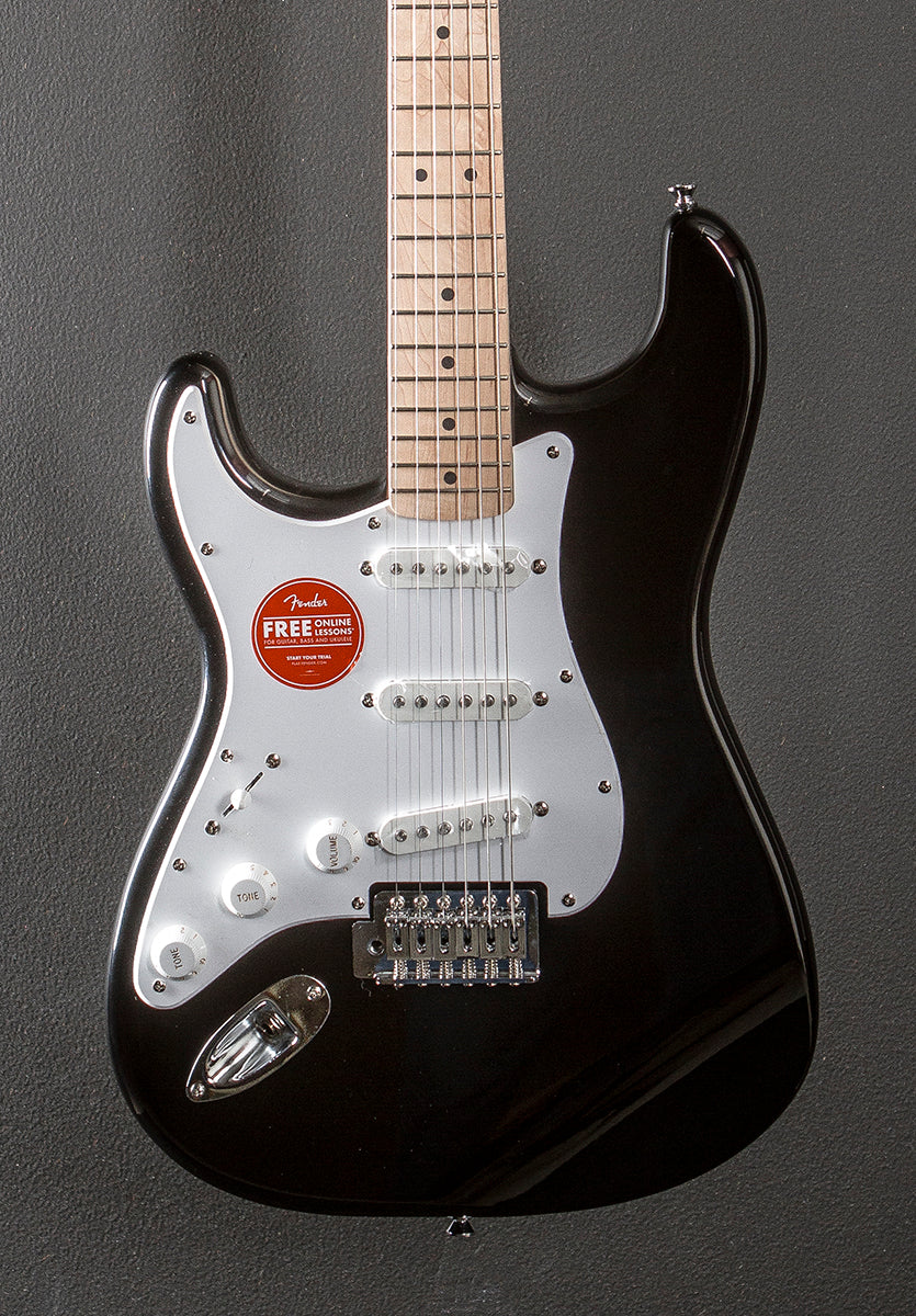 Sonic Stratocaster Left Hand - Black w/Maple - Image 2