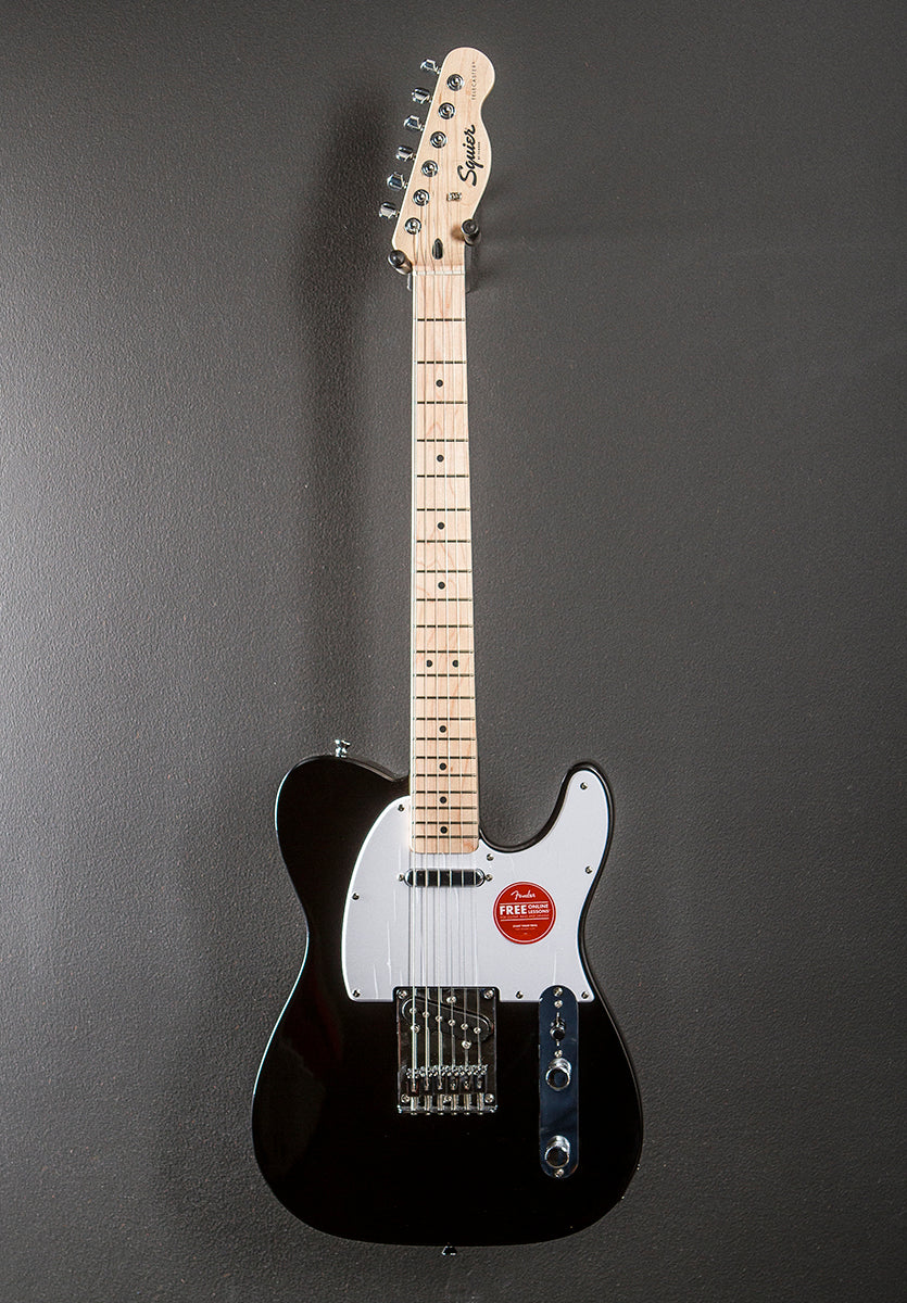 Sonic Telecaster - Black w/Maple - Image 2