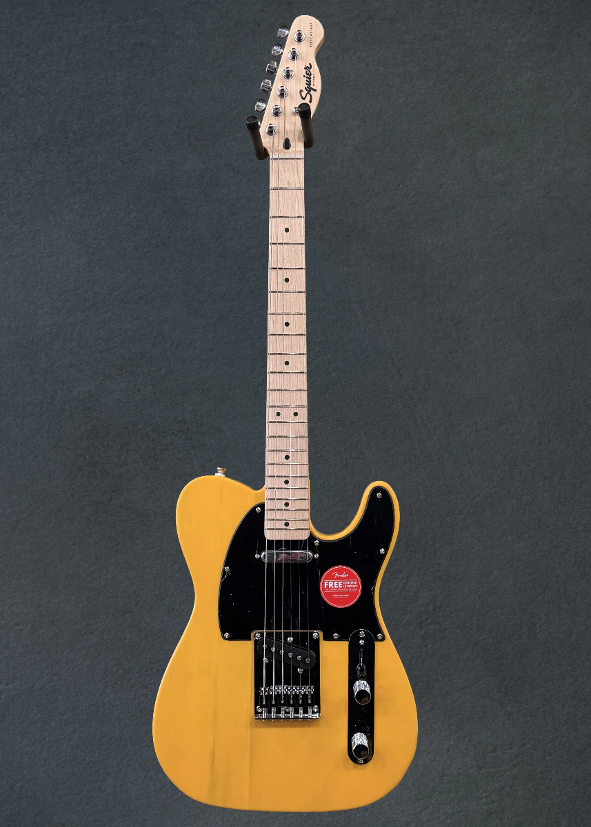 Sonic Telecaster - Butterscotch Blonde w/Maple - Image 3