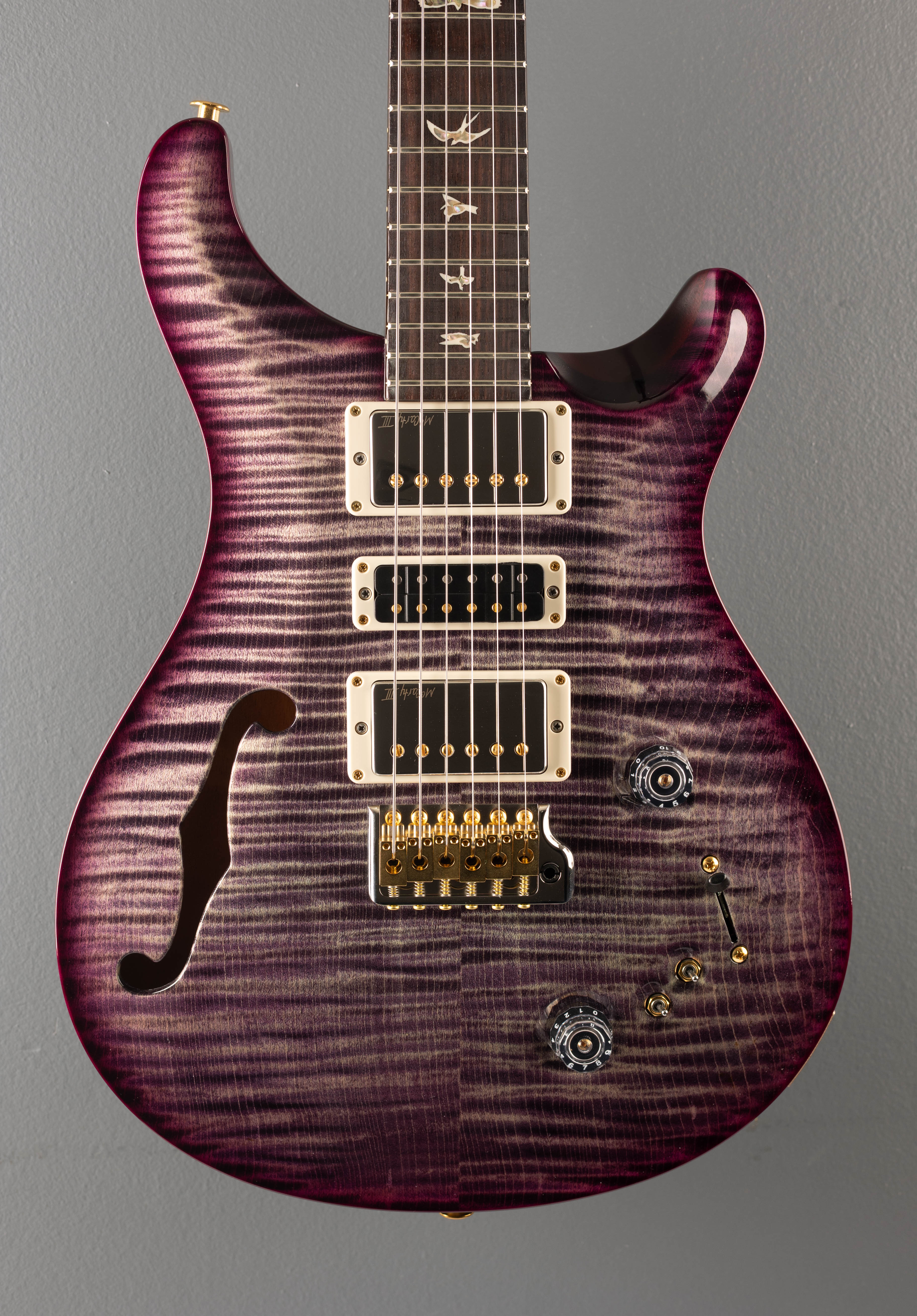Special Semi-Hollow 10 Top - Charcoal Violet Wrap Burst - Image 2