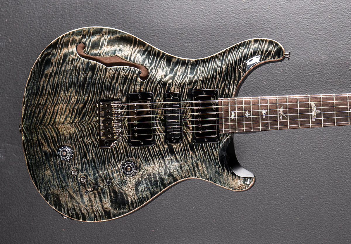 Special Semi-Hollow Mango Top Limited Edition - Faded Whale Blue