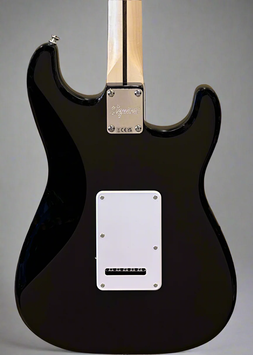 Sonic Stratocaster Left Hand - Black w/Maple - Image 4