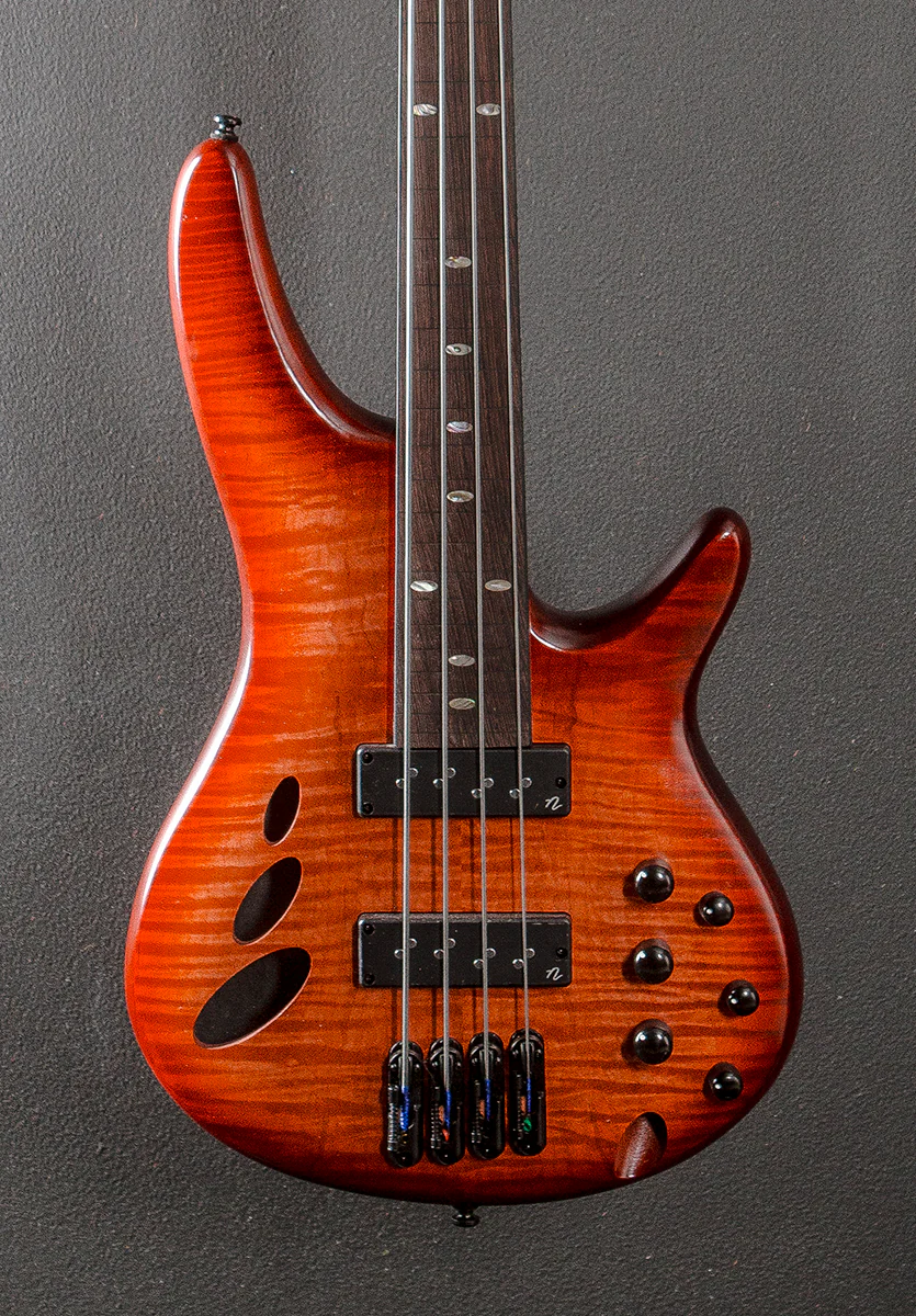 SRD900F Fretless Bass - Brown Topaz Burst Low Gloss - Image 2