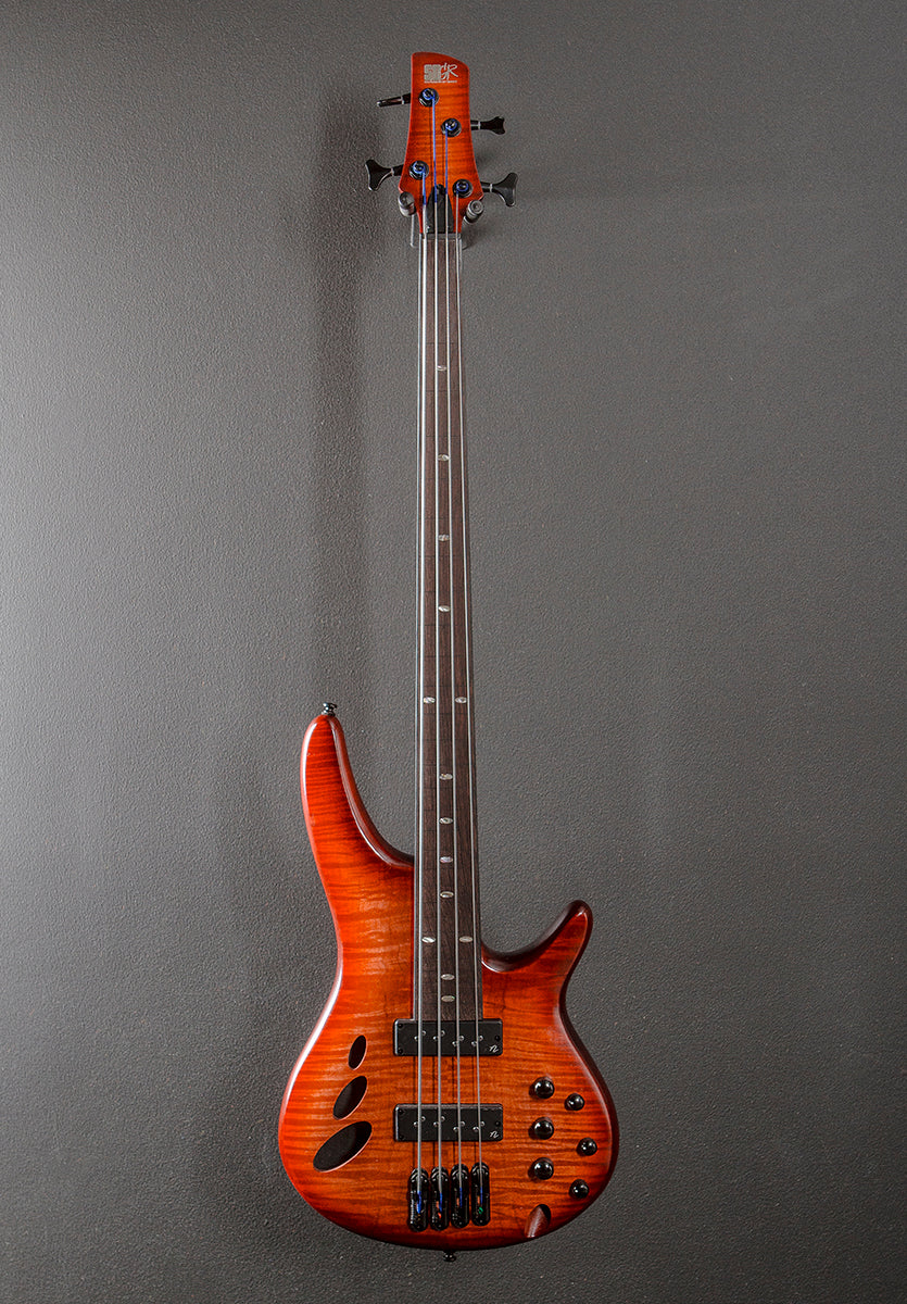 SRD900F Fretless Bass - Brown Topaz Burst Low Gloss - Image 3