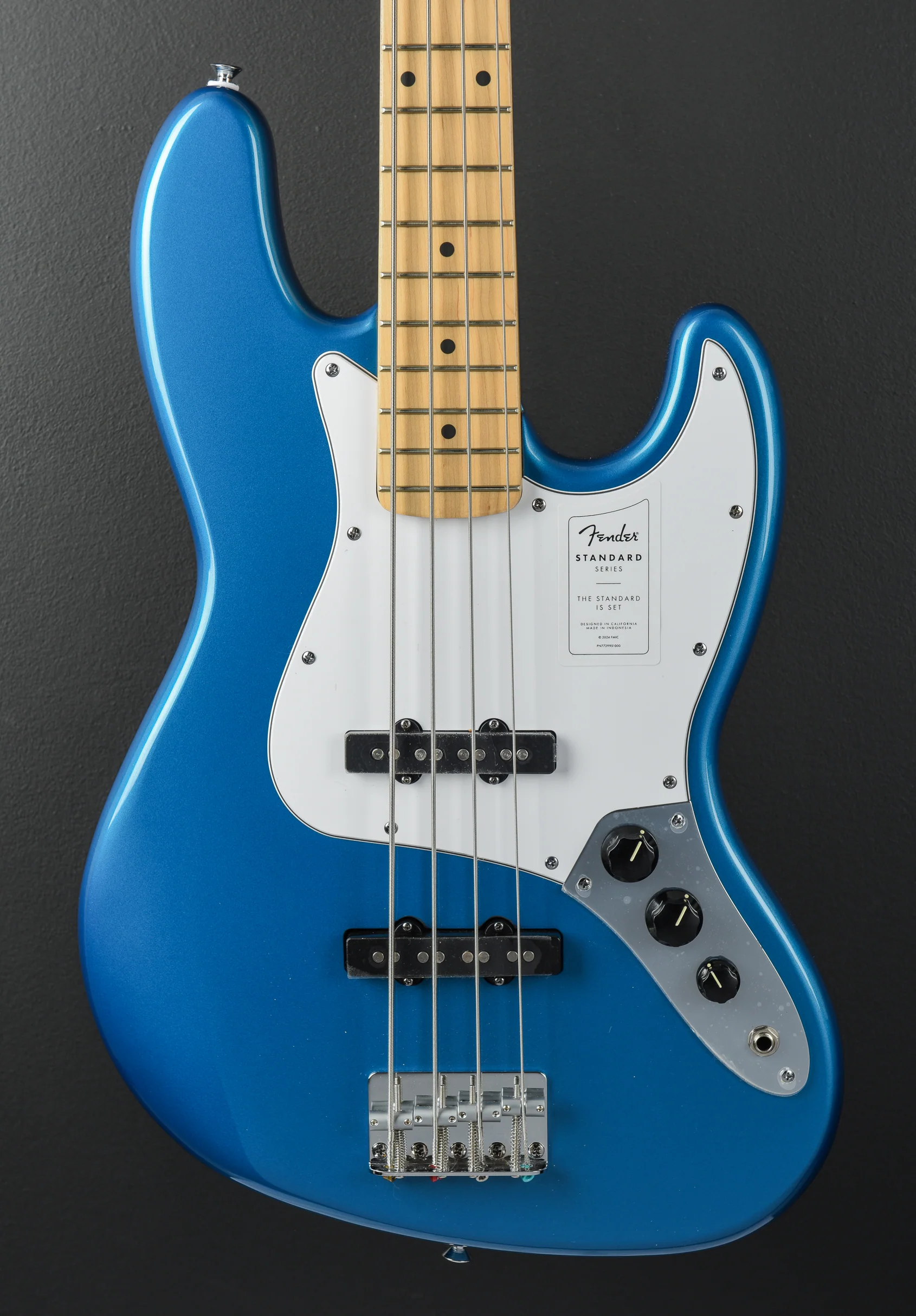 Standard Jazz Bass - Aqua Marine Metallic w/Maple - Image 2