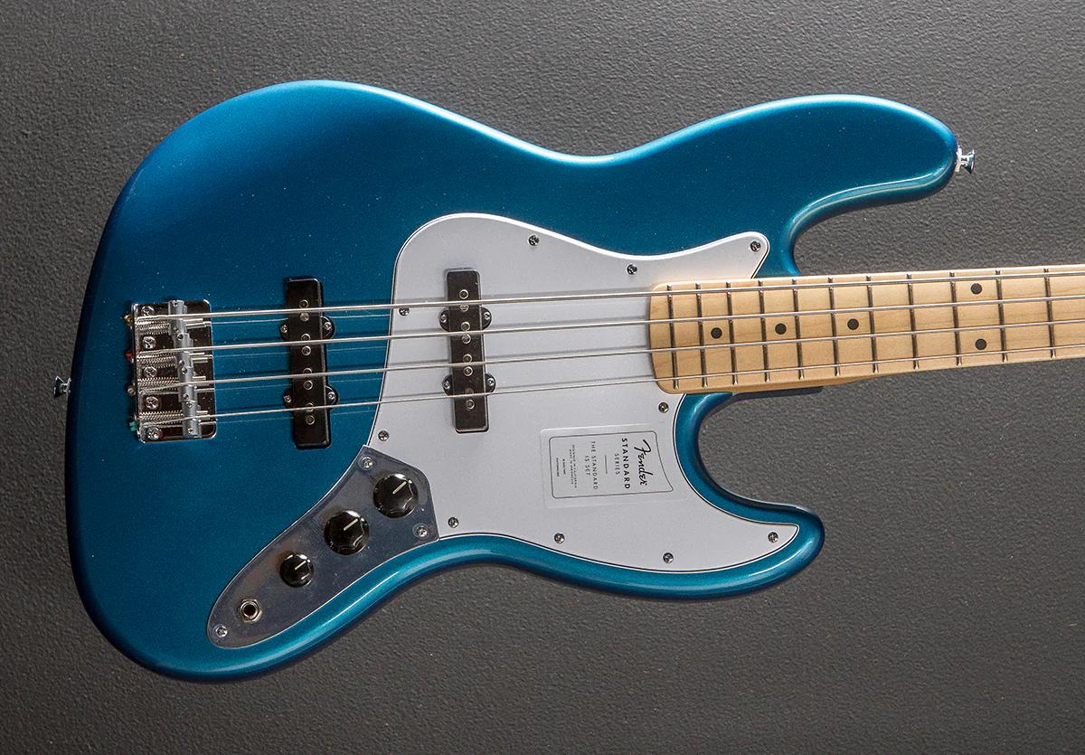 Standard Jazz Bass - Aqua Marine Metallic w/Maple