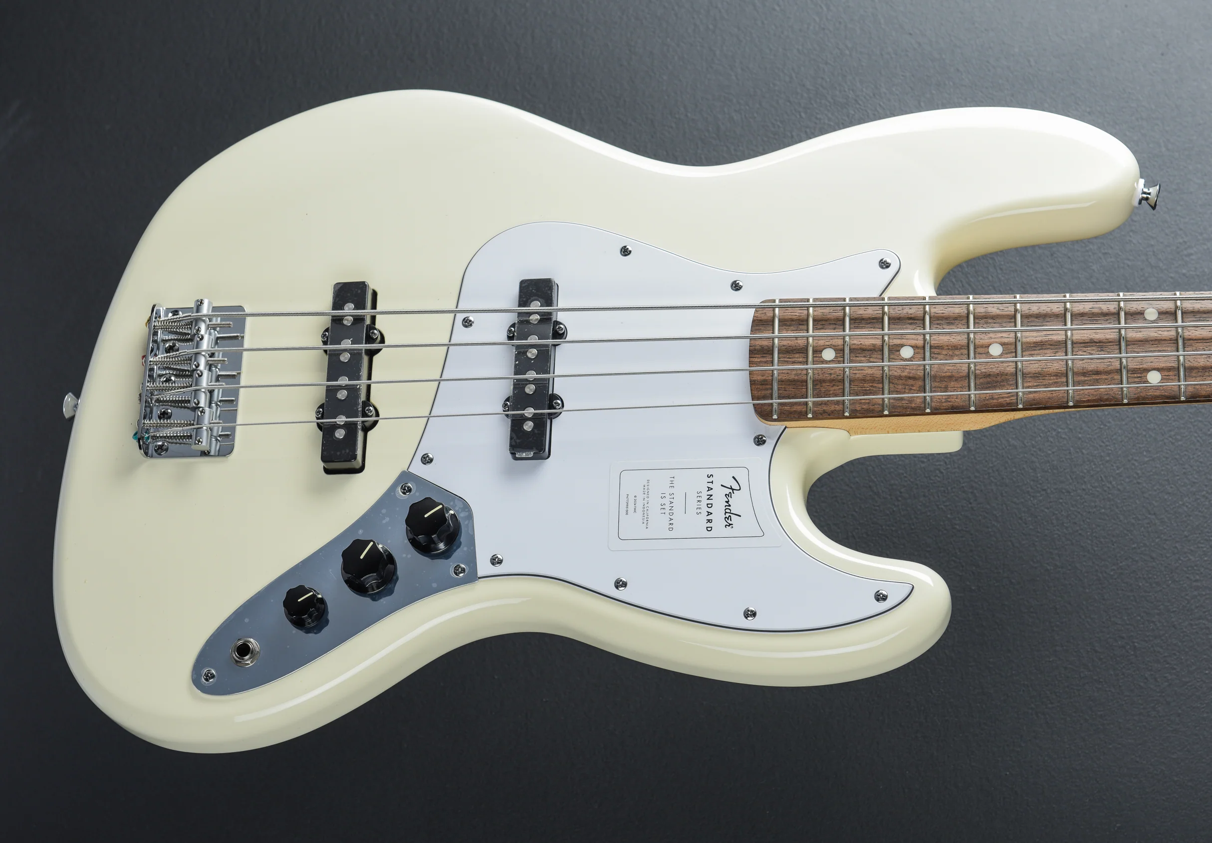 Standard Jazz Bass - Olympic White