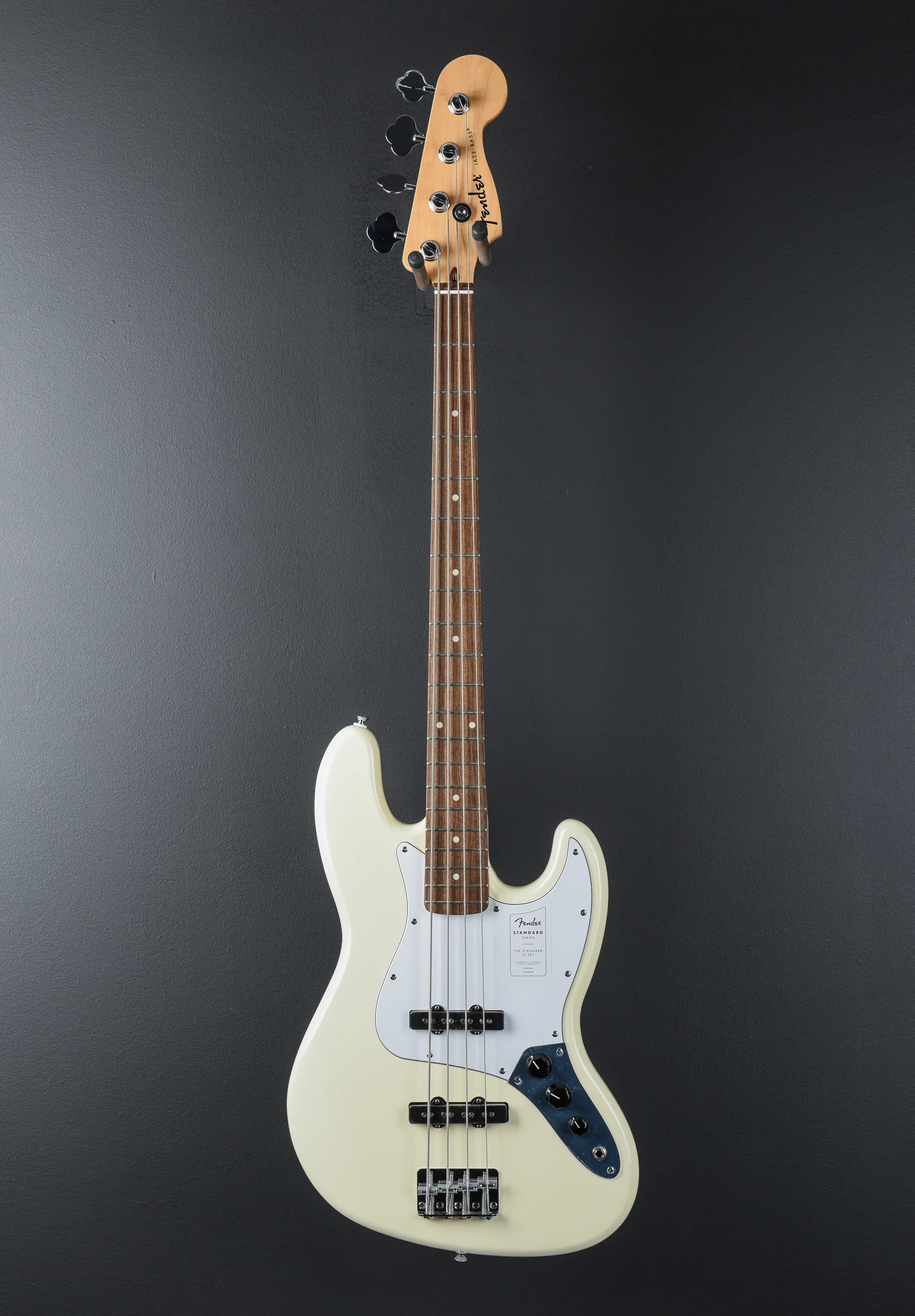 Standard Jazz Bass - Olympic White - Image 3