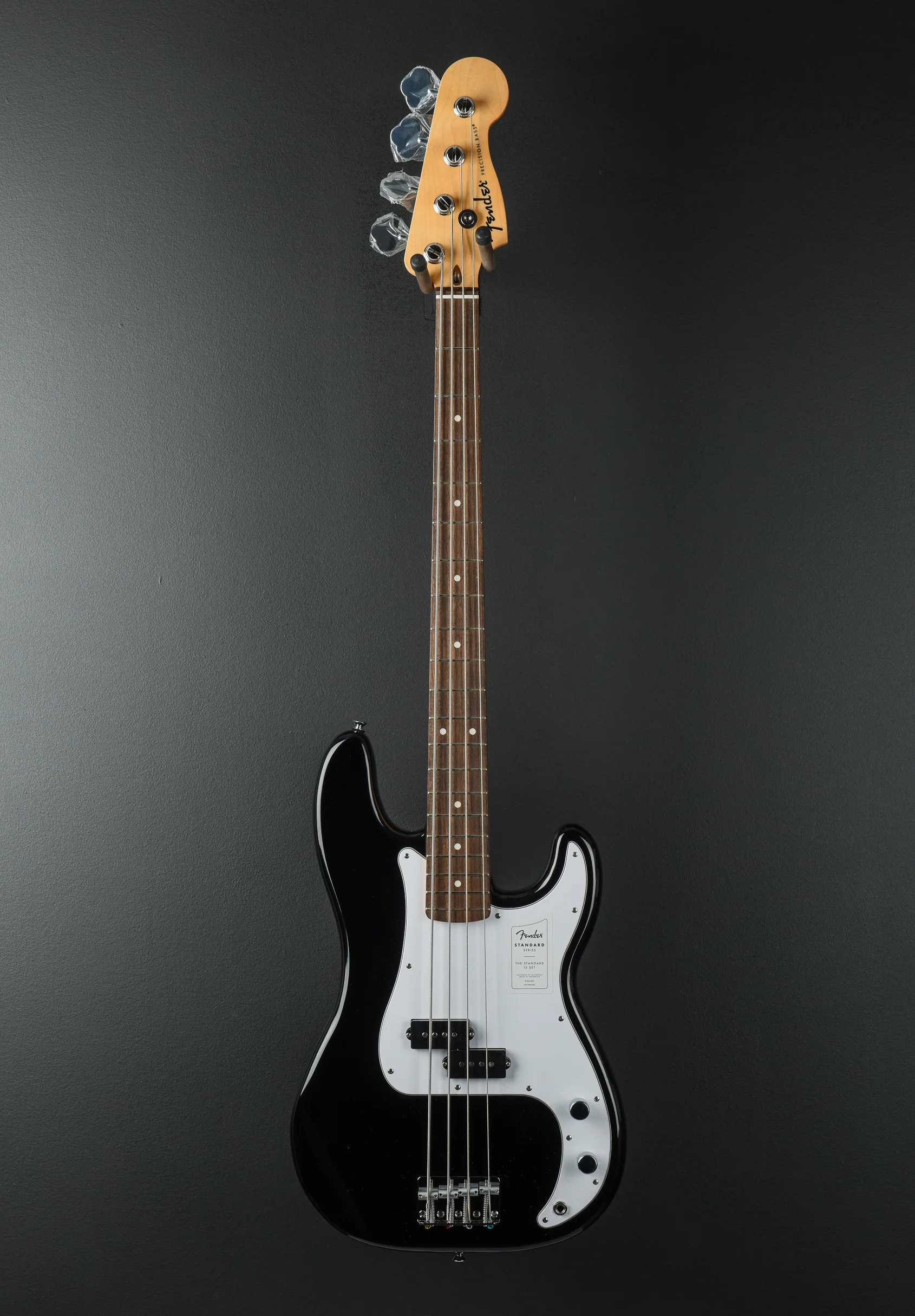 Standard Precision Bass - Black w/Indian Laurel - Image 3