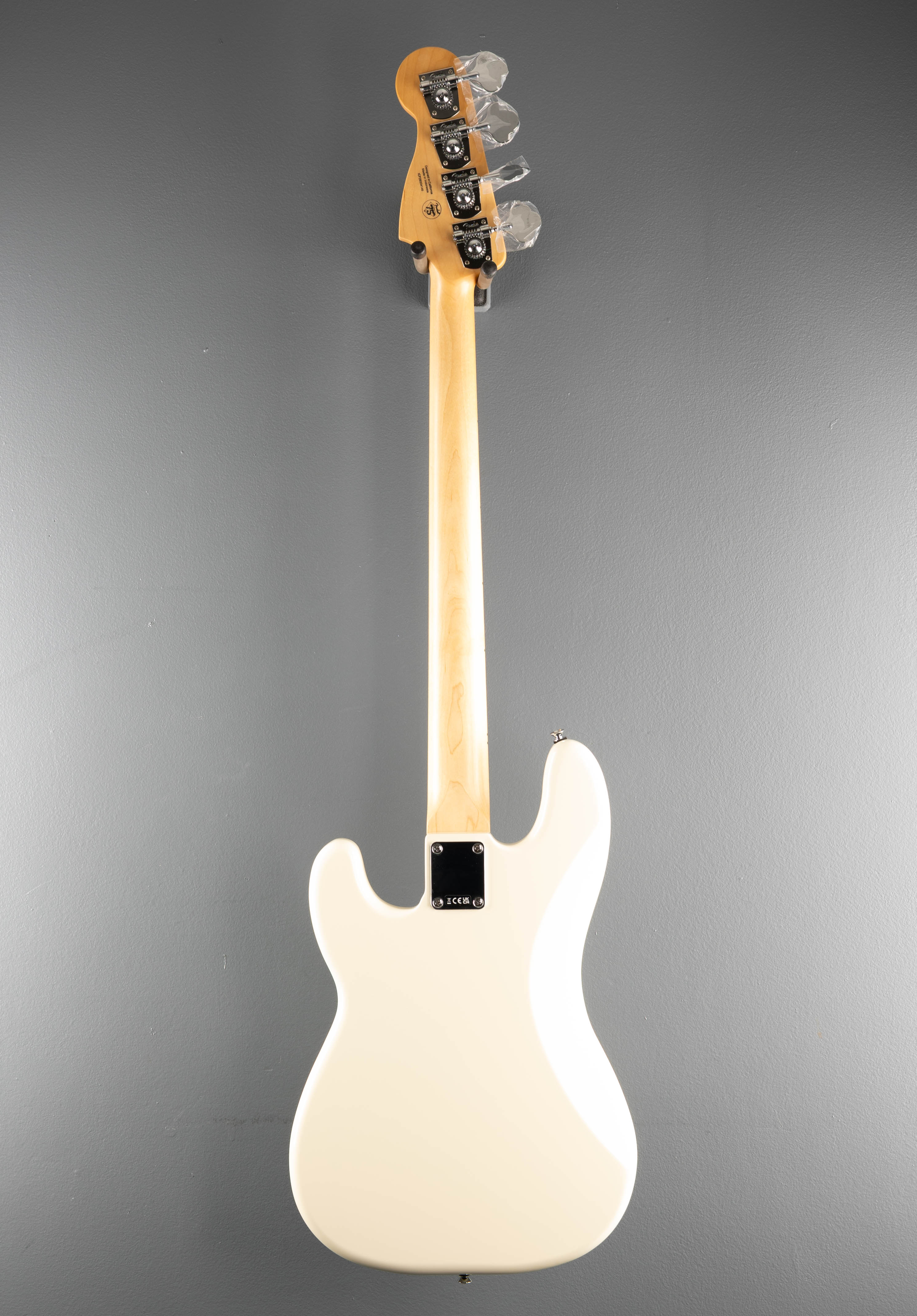 Standard Precision Bass - Olympic White w/Maple - Image 4