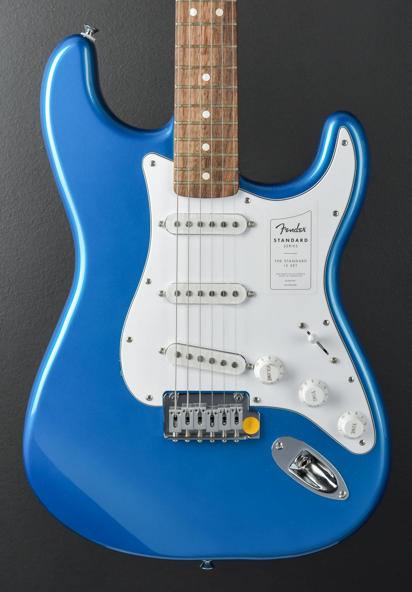 Standard Stratocaster - Aqua Marine Metallic w/Indian Laurel - Image 2