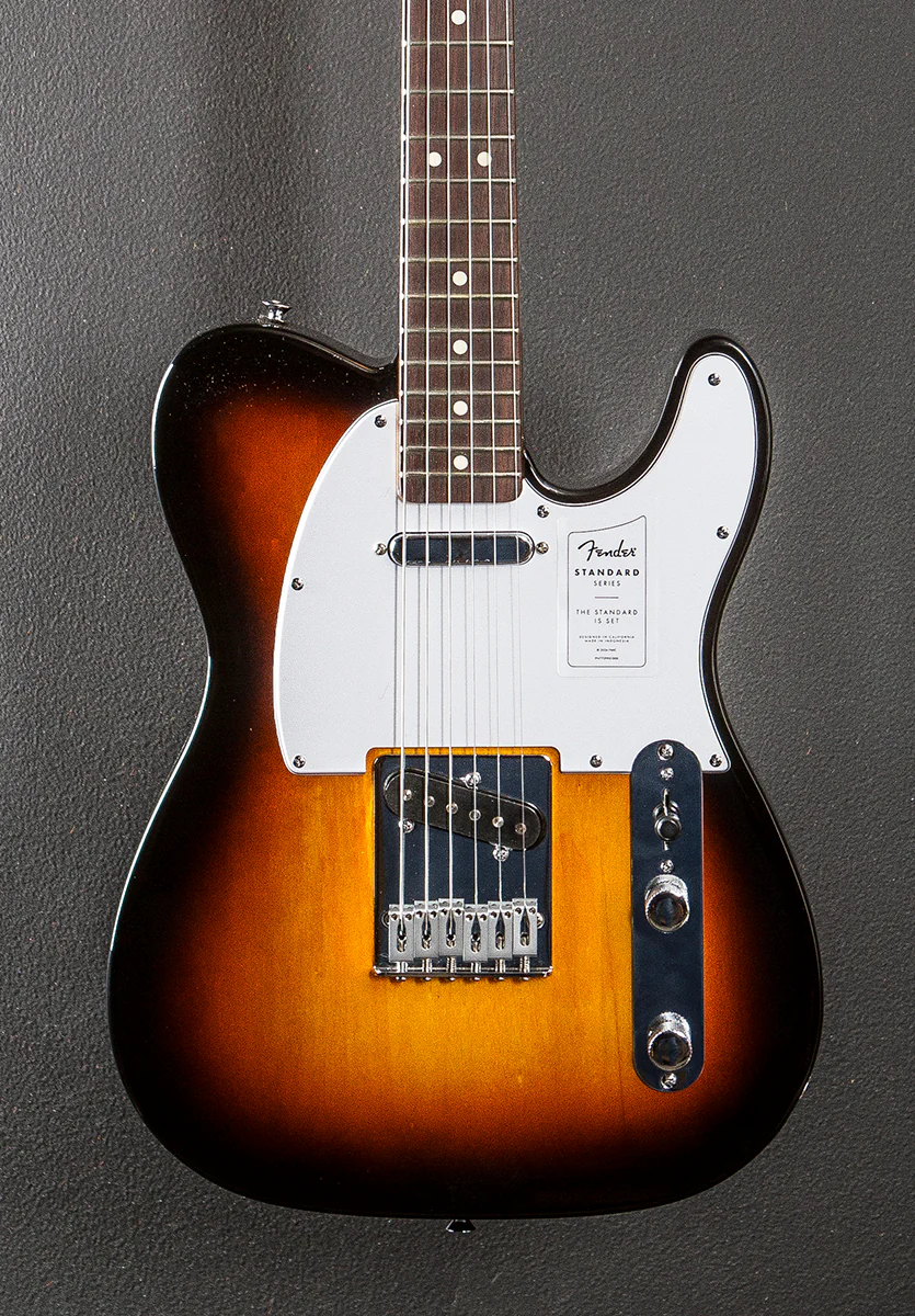 Standard Telecaster - 3 Color Sunburst w/Indian Laurel - Image 2