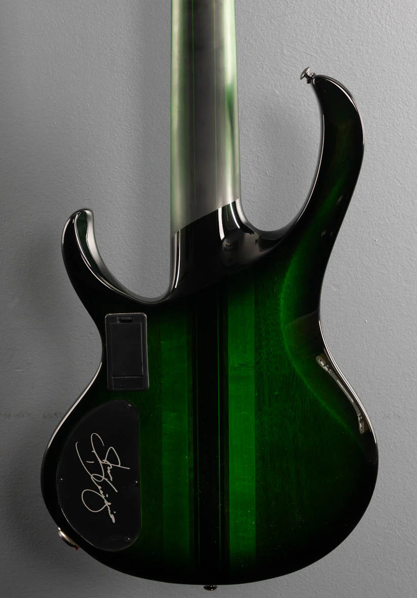 Steve Di Giorgio SDGB1 Fretless Bass - Dark Moss Burst - Image 4