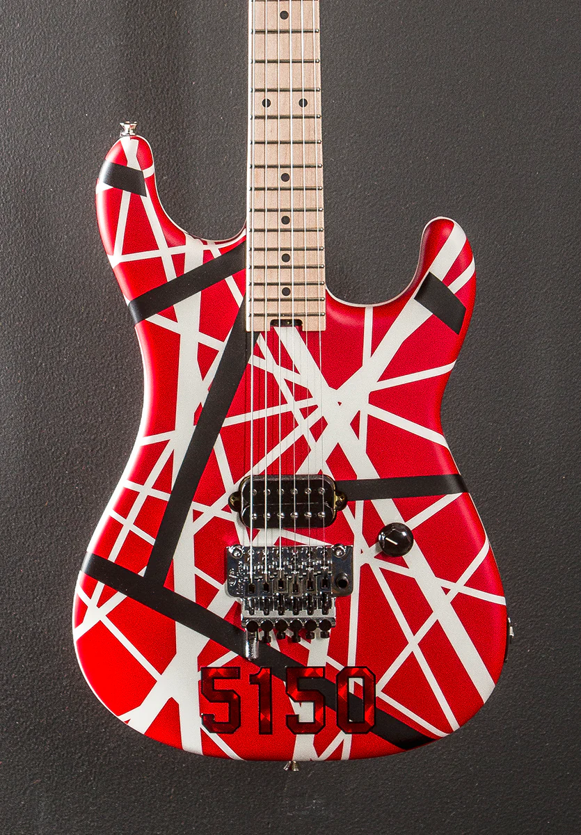 Striped Series 5150 - Red w/Black and White Stripes - Image 2
