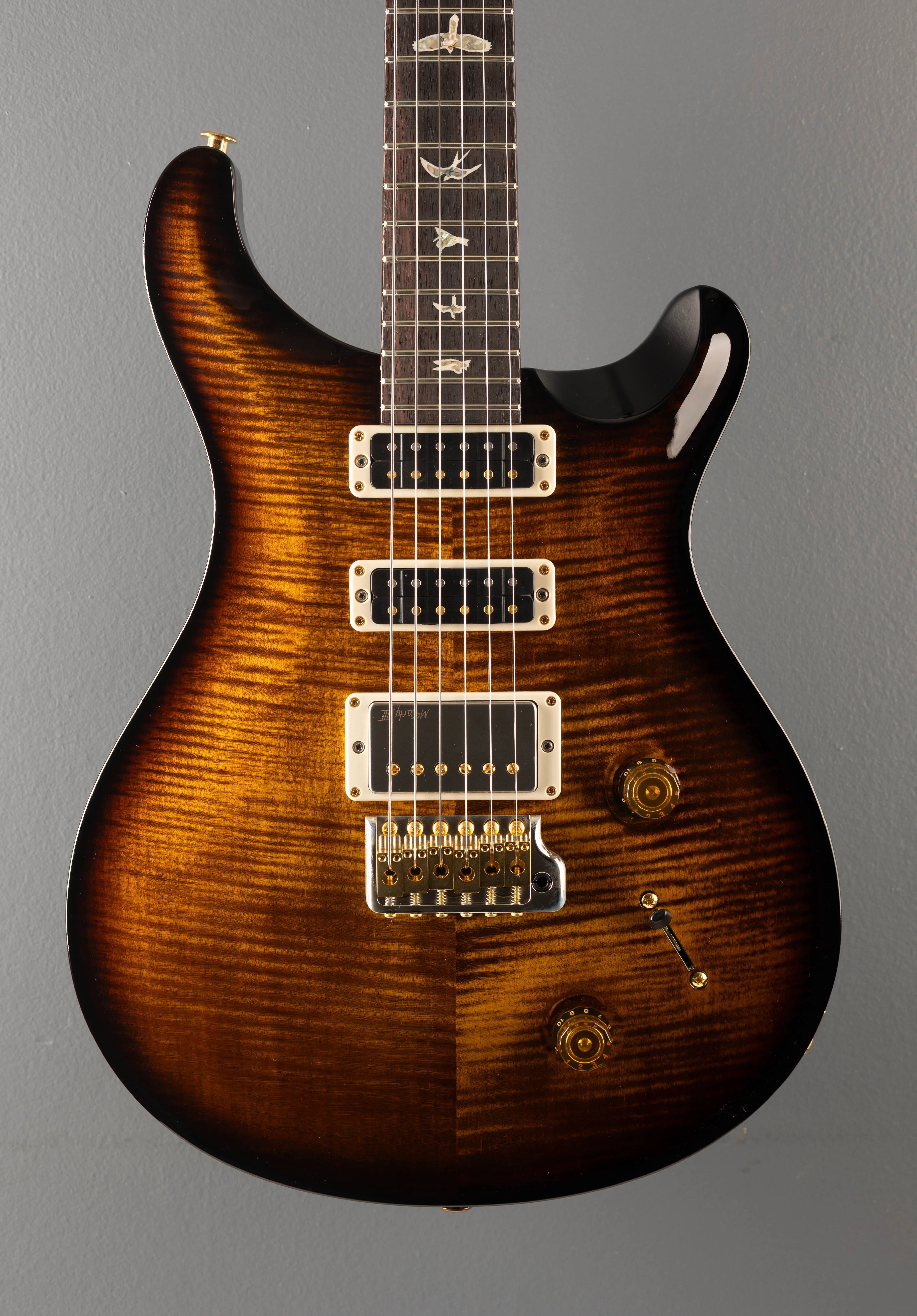 Studio 10 Top - Black Gold Wraparound Burst - Image 2