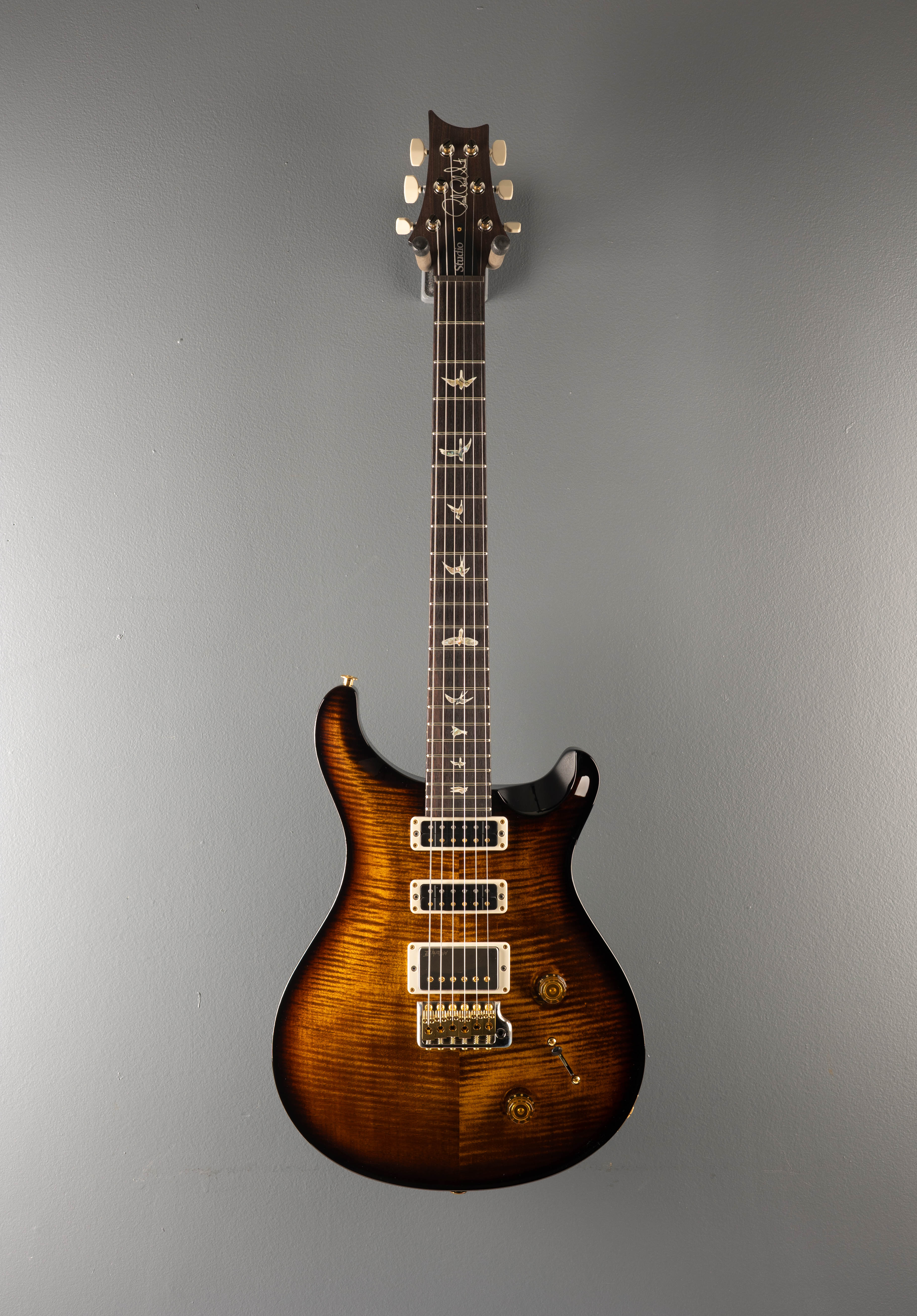 Studio 10 Top - Black Gold Wraparound Burst - Image 3