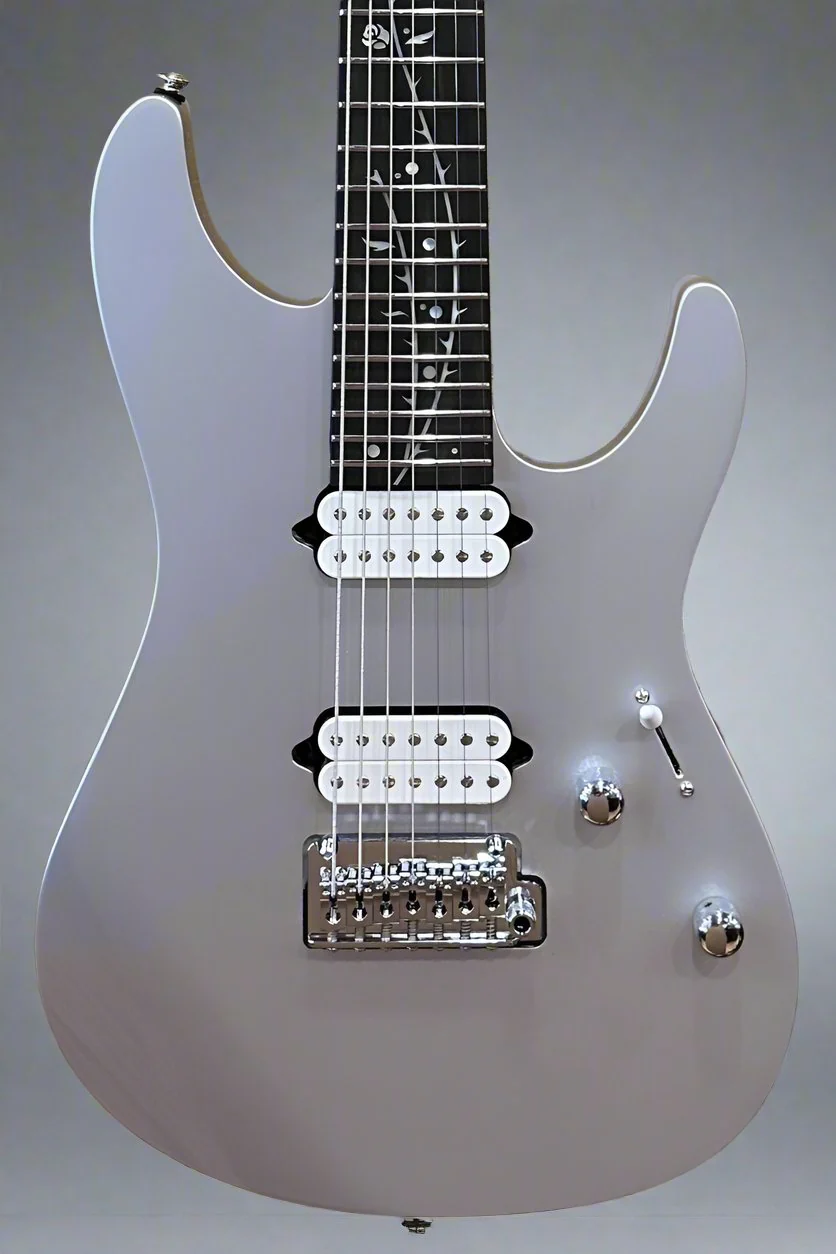 Tim Henson TOD70 7 String - Classic Silver - Image 2