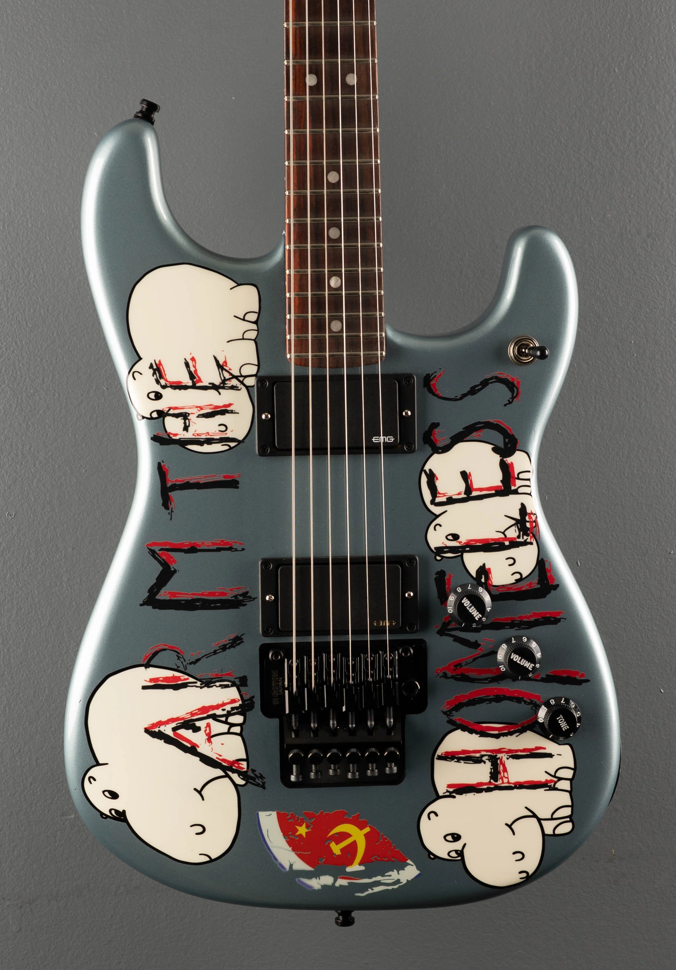 Tom Morello "Arm The Homeless" Signature - Blue Ice Metallic - Image 2
