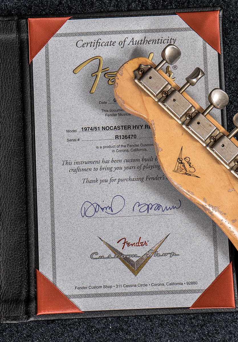 Used Master Built 1974/1951 Heavy Relic Nocaster '25 - Image 6