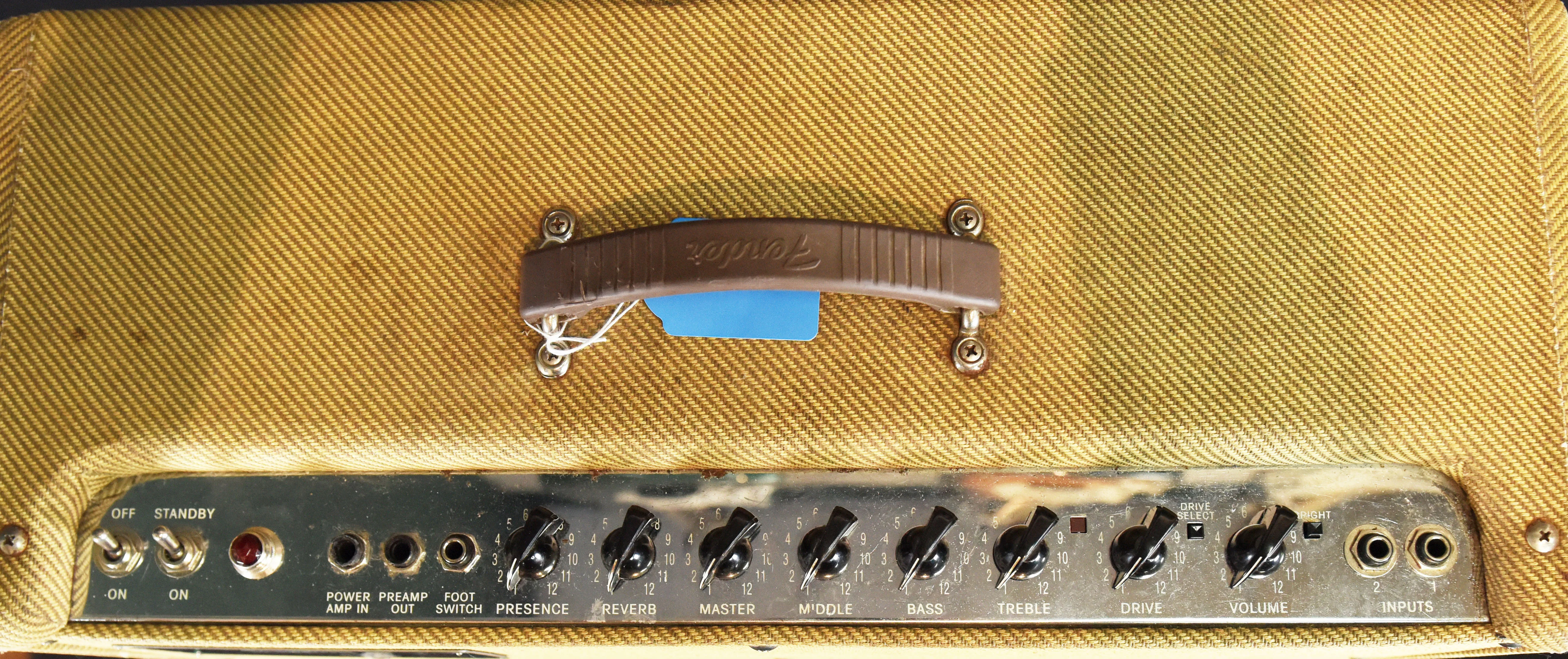 USED Blues DeVille 4x10 Combo - Tweed, Recent - Image 2