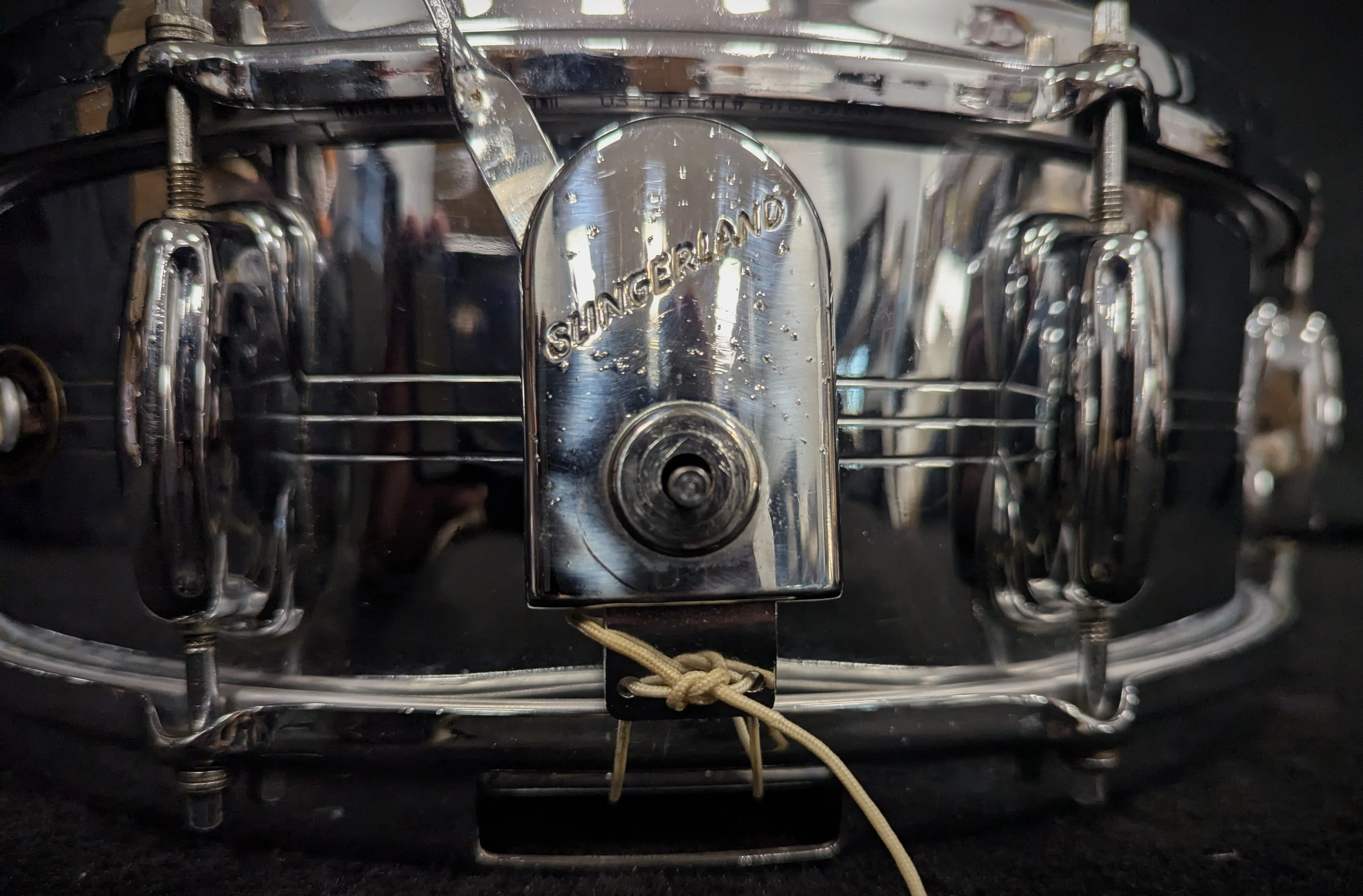 Vintage 1970s No. 130 Gene Krupa Sound King Snare - Image 4