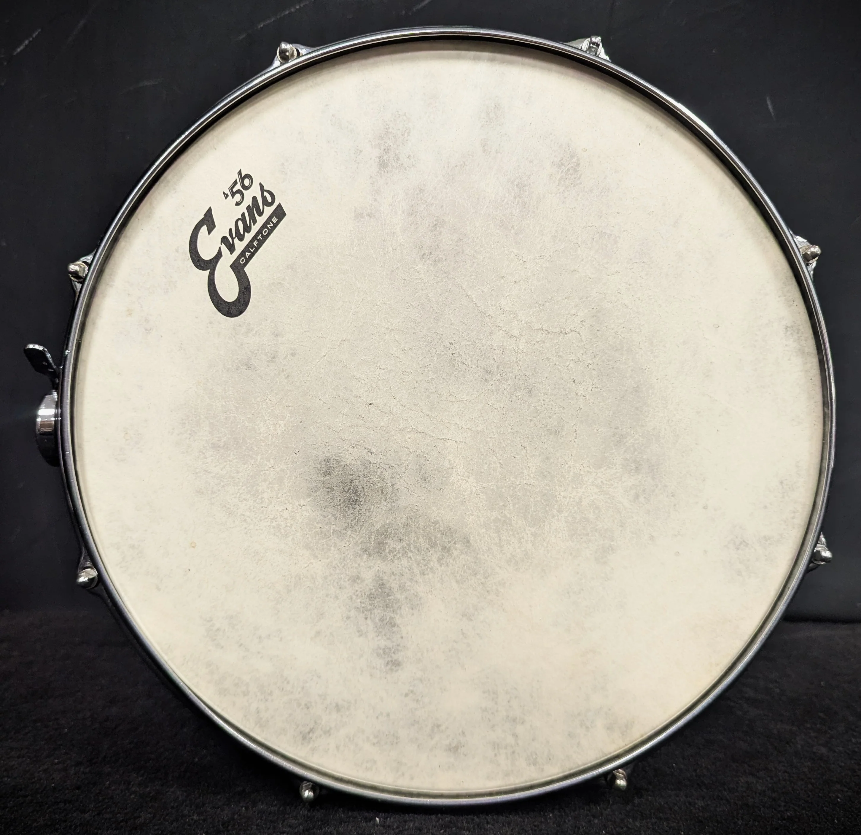 Vintage 1970s No. 130 Gene Krupa Sound King Snare - Image 6