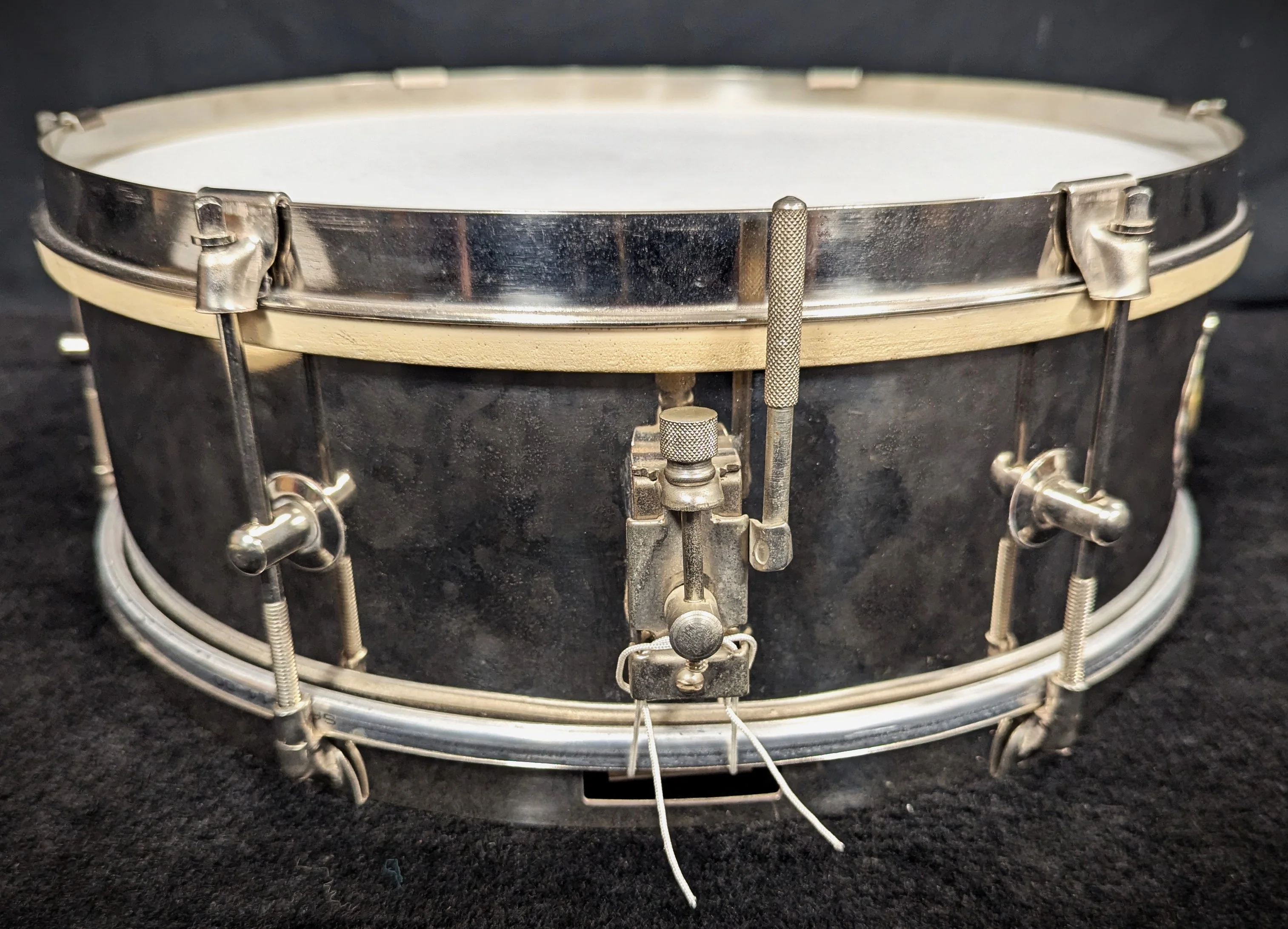 Vintage Late 1950s Steel Snare